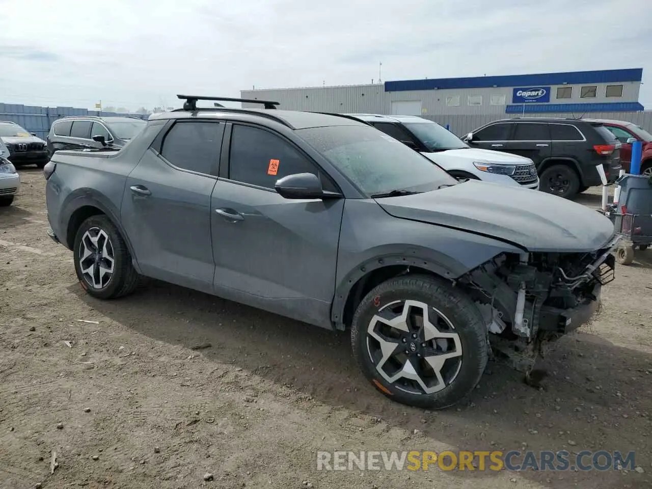 4 Photograph of a damaged car 5NTJEDAF7PH059173 HYUNDAI SANTA CRUZ 2023