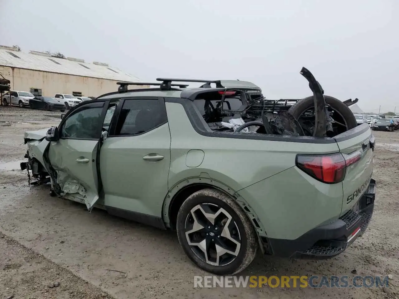 2 Photograph of a damaged car 5NTJEDAF8PH061742 HYUNDAI SANTA CRUZ 2023