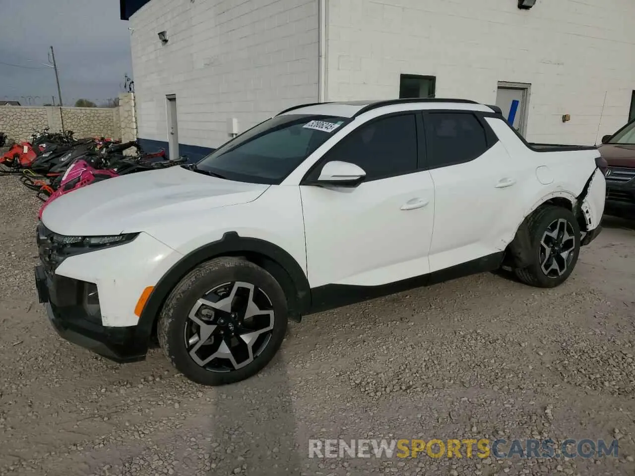 1 Photograph of a damaged car 5NTJEDAF8PH069811 HYUNDAI SANTA CRUZ 2023