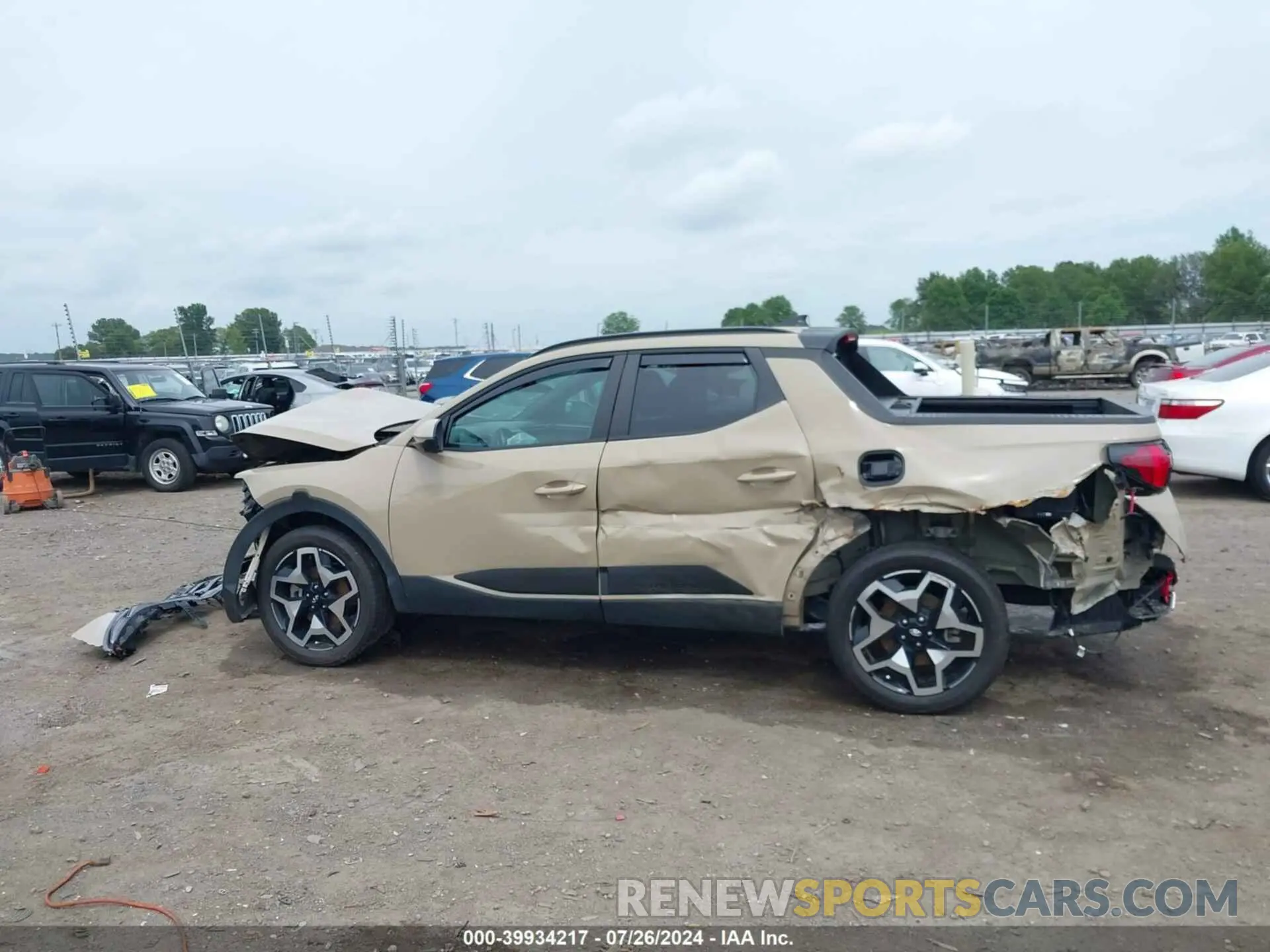 13 Фотография поврежденного автомобиля 5NTJEDAF8PH076659 HYUNDAI SANTA CRUZ 2023