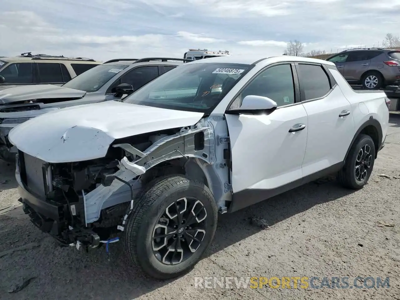 1 Photograph of a damaged car 5NTJADAE0RH099312 HYUNDAI SANTA CRUZ 2024