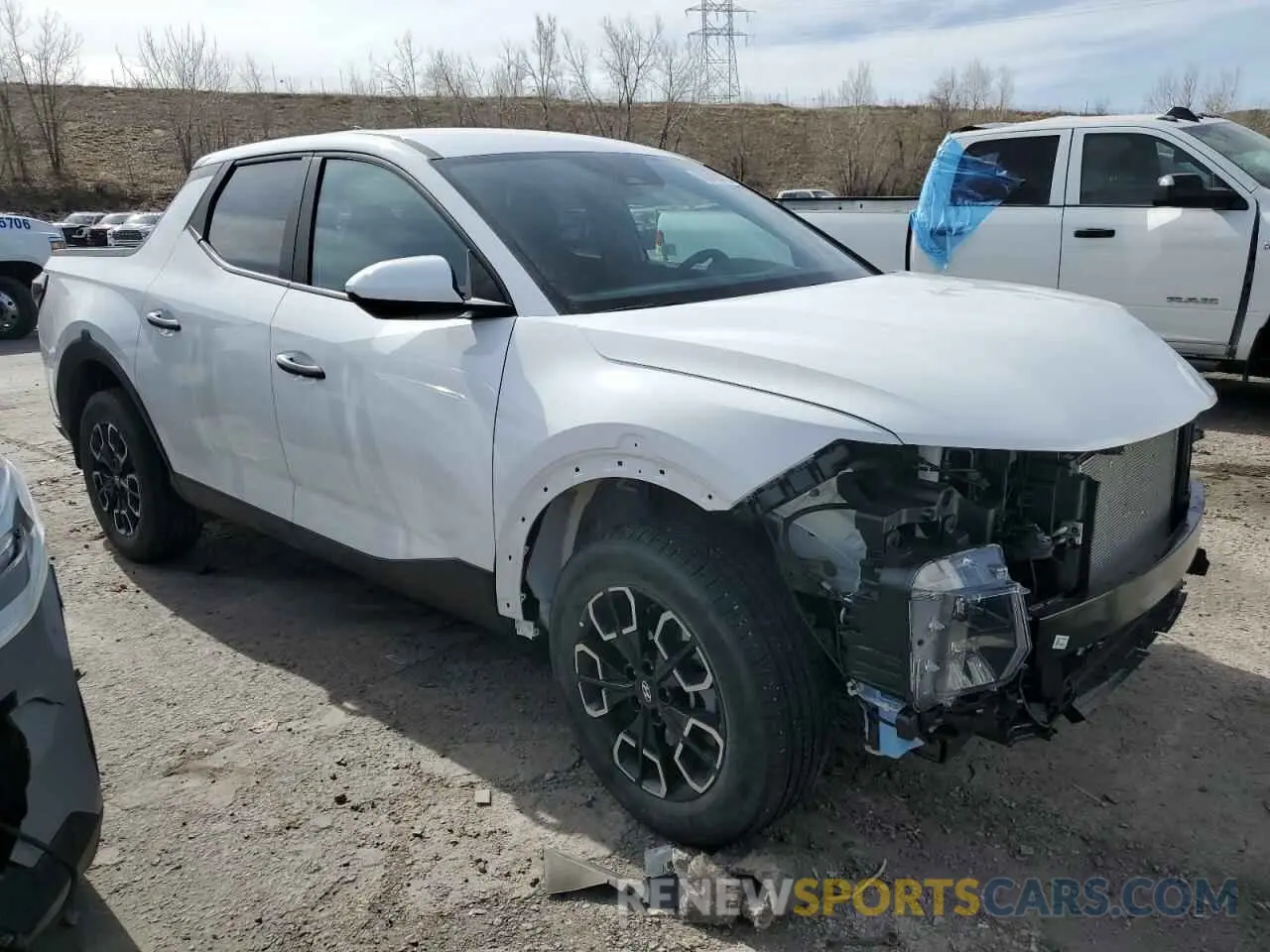 4 Photograph of a damaged car 5NTJADAE0RH099312 HYUNDAI SANTA CRUZ 2024