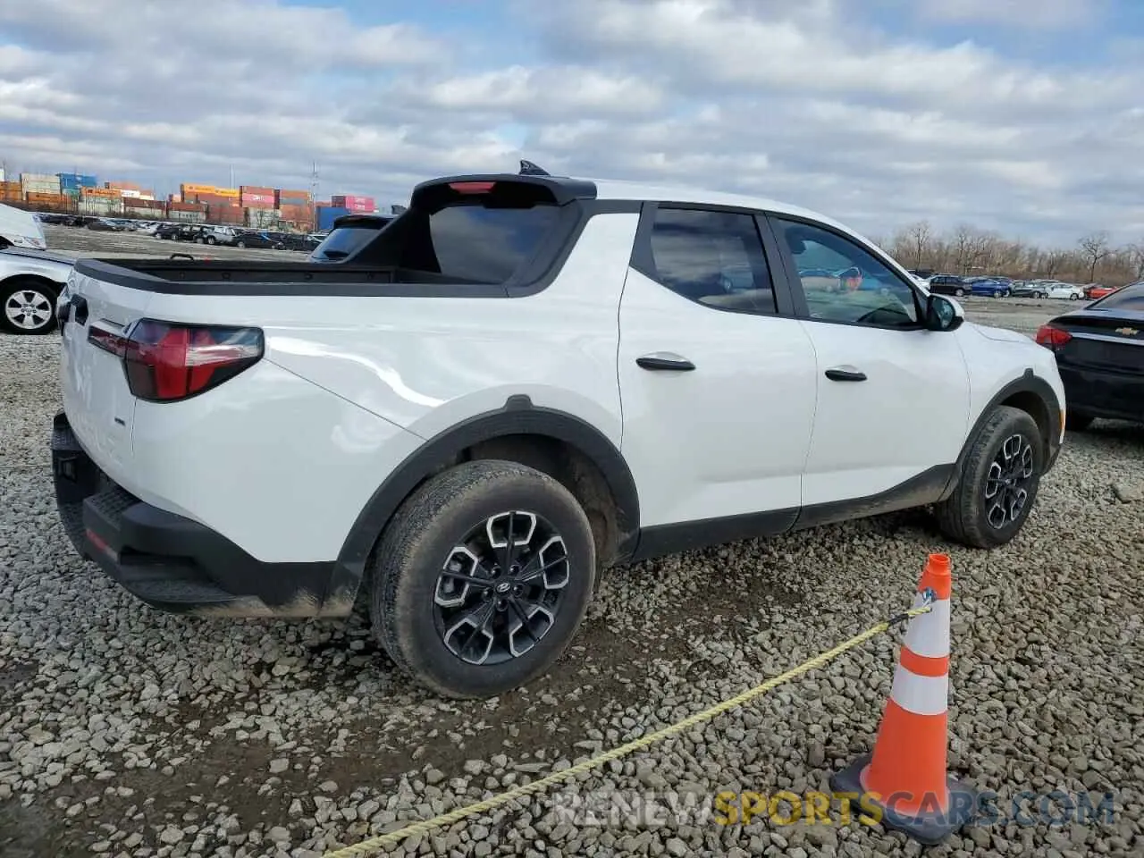 3 Фотография поврежденного автомобиля 5NTJADDEXRH123885 HYUNDAI SANTA CRUZ 2024