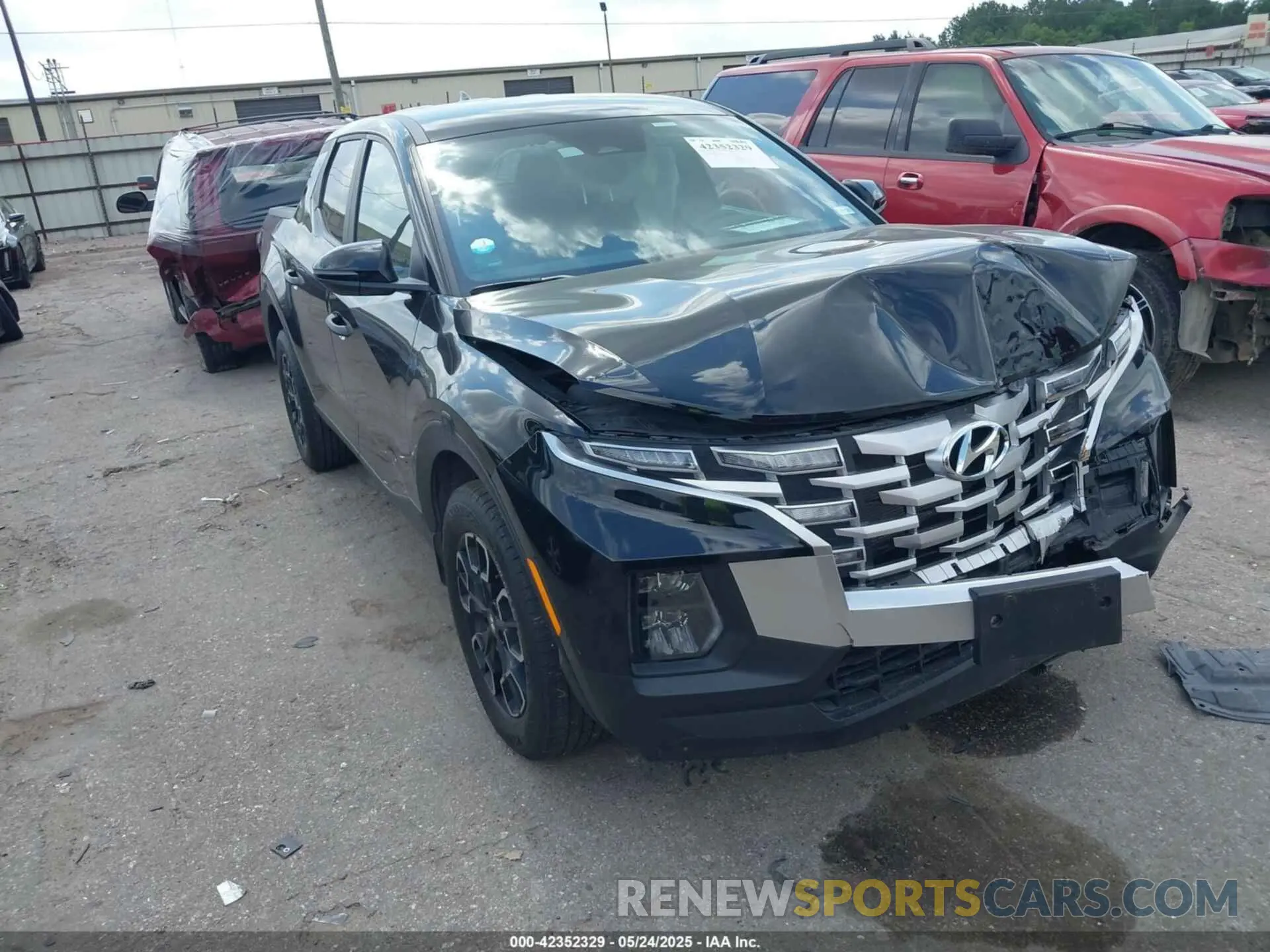1 Photograph of a damaged car 5NTJBDDE0RH115940 HYUNDAI SANTA CRUZ 2024