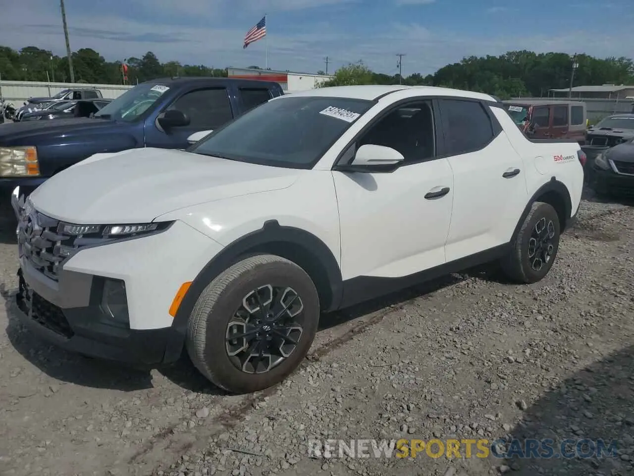 1 Photograph of a damaged car 5NTJBDDE9RH102572 HYUNDAI SANTA CRUZ 2024