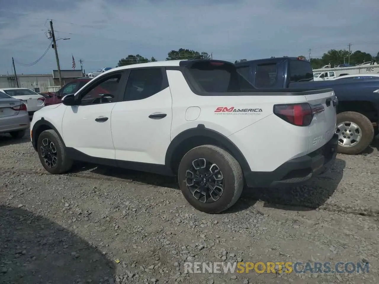 2 Photograph of a damaged car 5NTJBDDE9RH102572 HYUNDAI SANTA CRUZ 2024