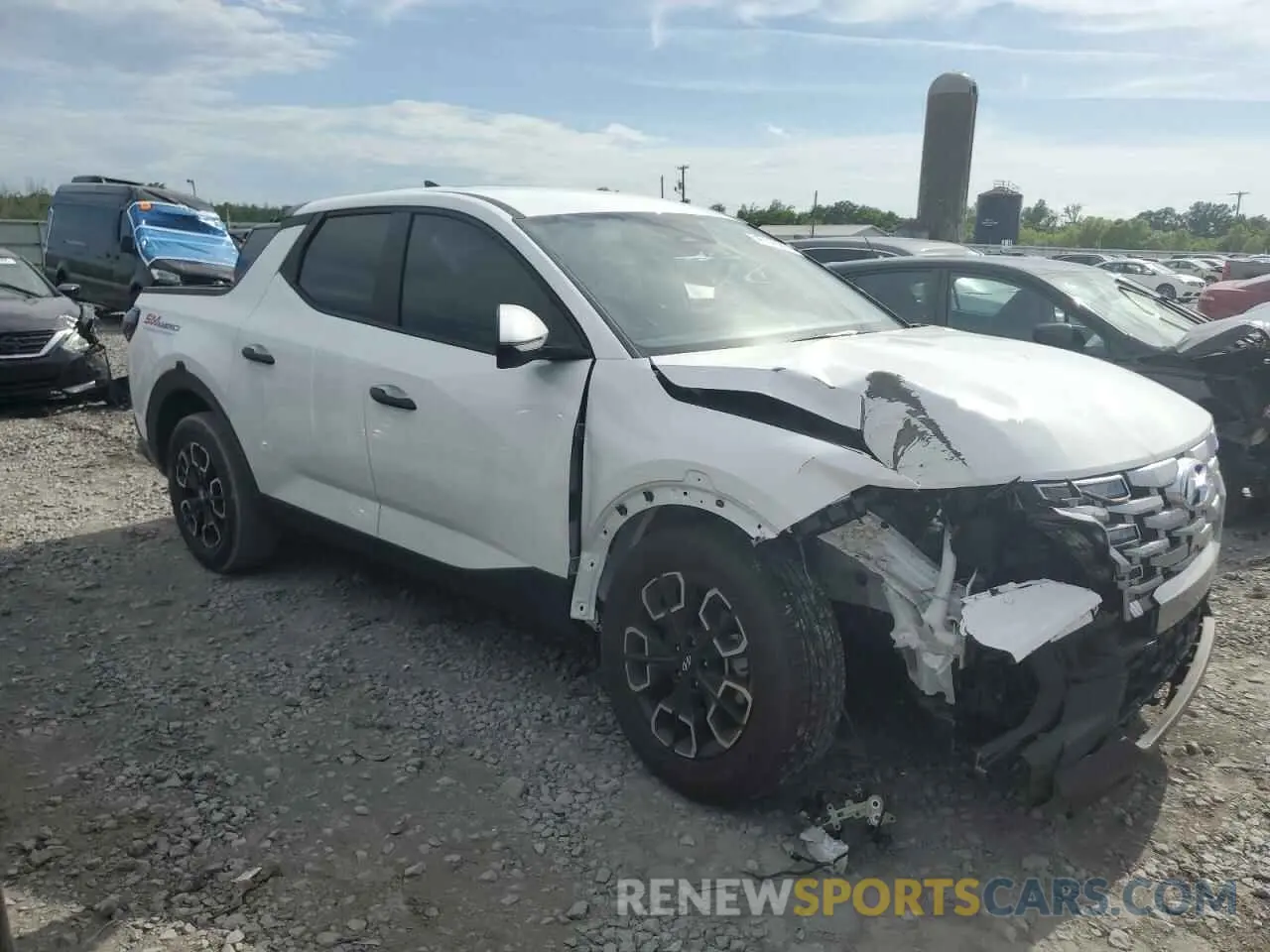 4 Photograph of a damaged car 5NTJBDDE9RH102572 HYUNDAI SANTA CRUZ 2024