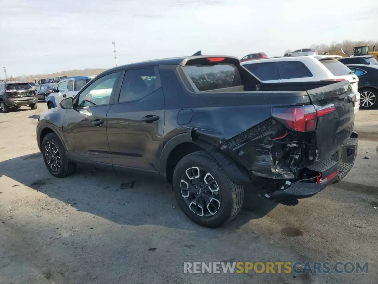 2 Photograph of a damaged car 5NTJBDDE9RH125320 HYUNDAI SANTA CRUZ 2024