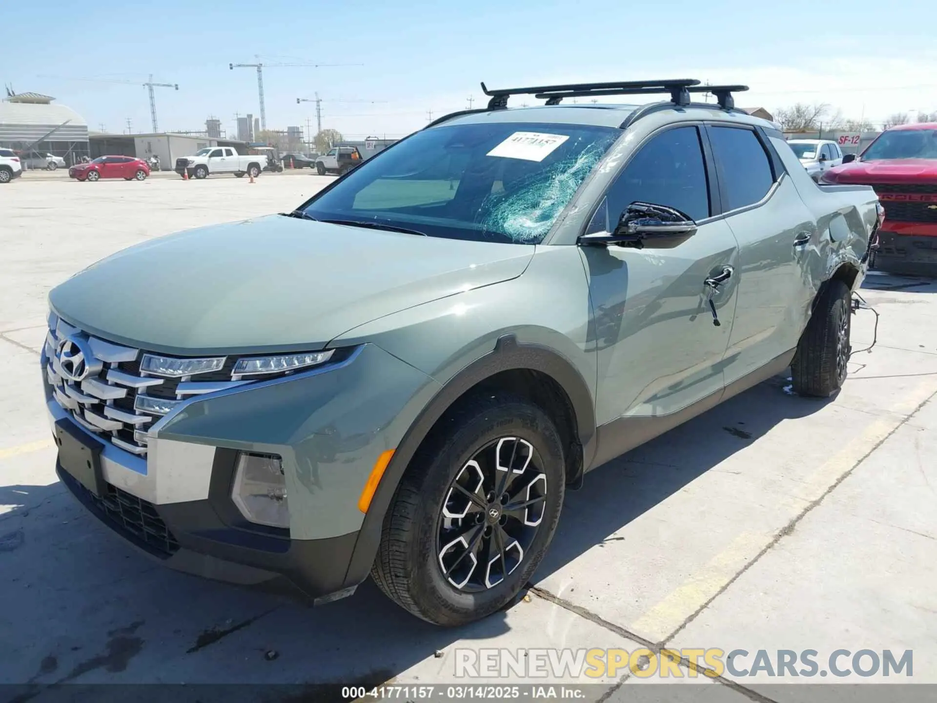 2 Photograph of a damaged car 5NTJC4AE2RH095742 HYUNDAI SANTA CRUZ 2024