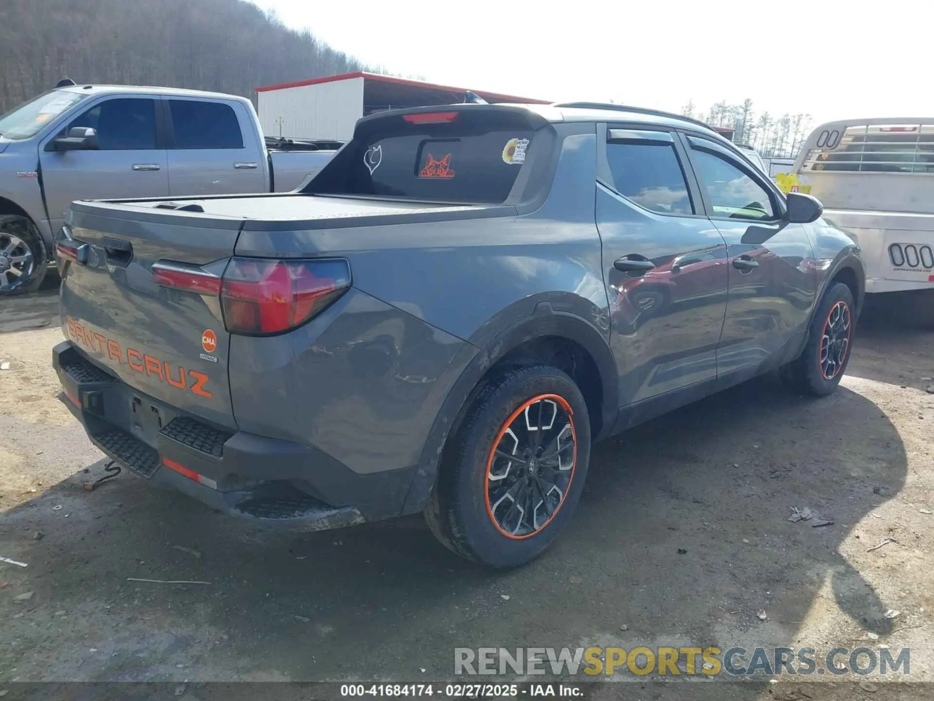 4 Фотография поврежденного автомобиля 5NTJCDAE2RH078830 HYUNDAI SANTA CRUZ 2024