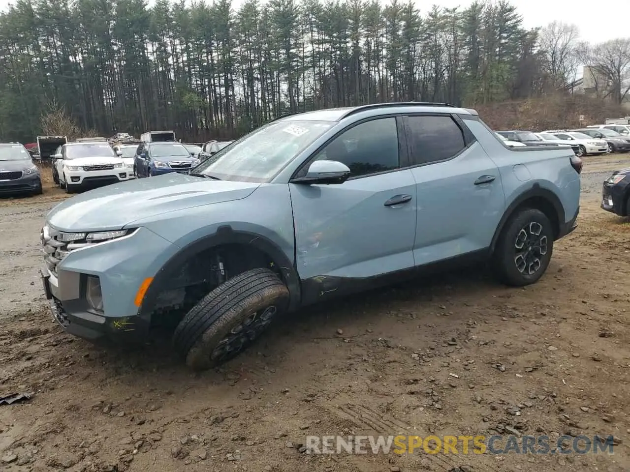 1 Photograph of a damaged car 5NTJCDAE4RH083866 HYUNDAI SANTA CRUZ 2024