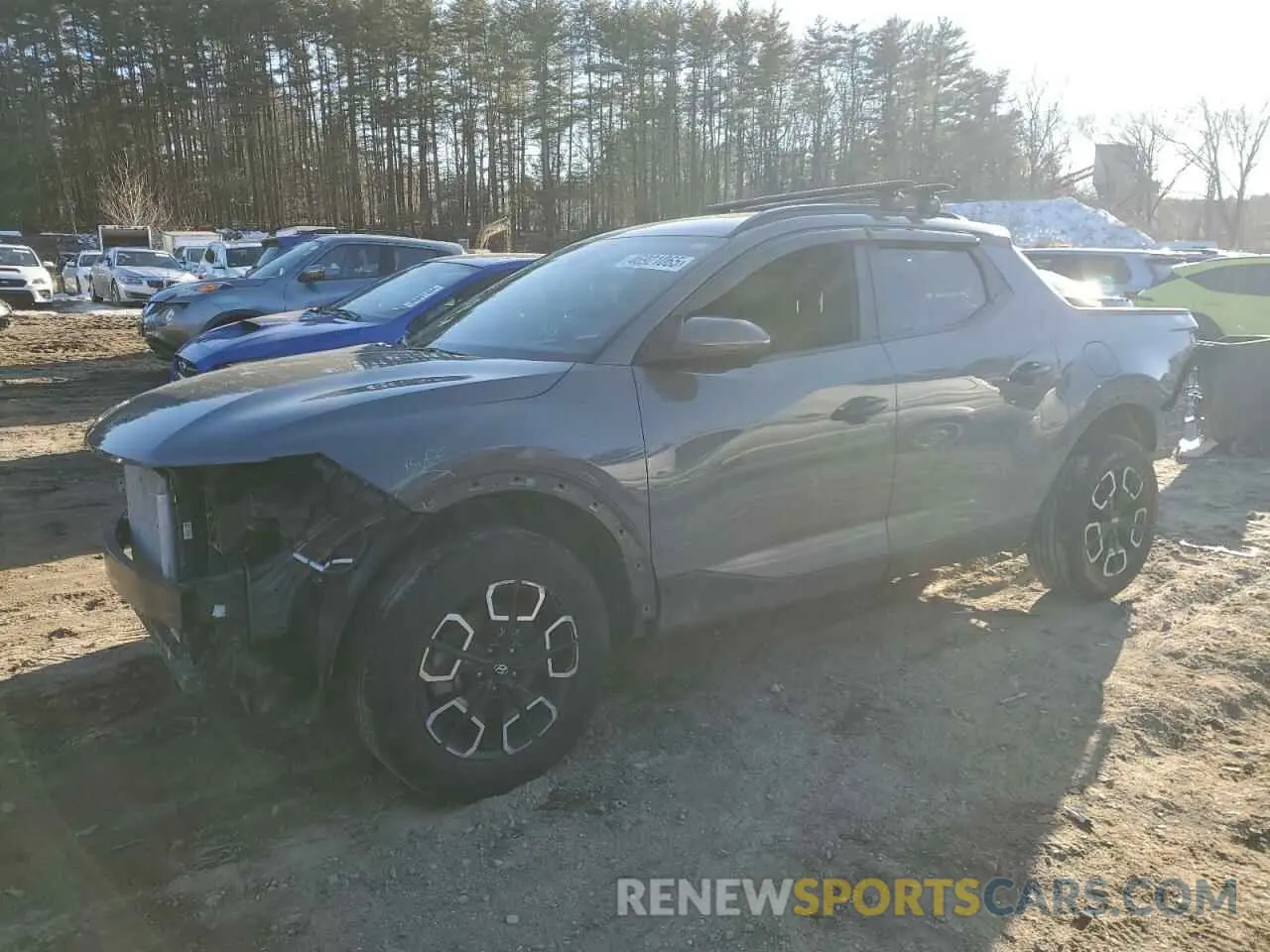1 Photograph of a damaged car 5NTJCDAE9RH092224 HYUNDAI SANTA CRUZ 2024