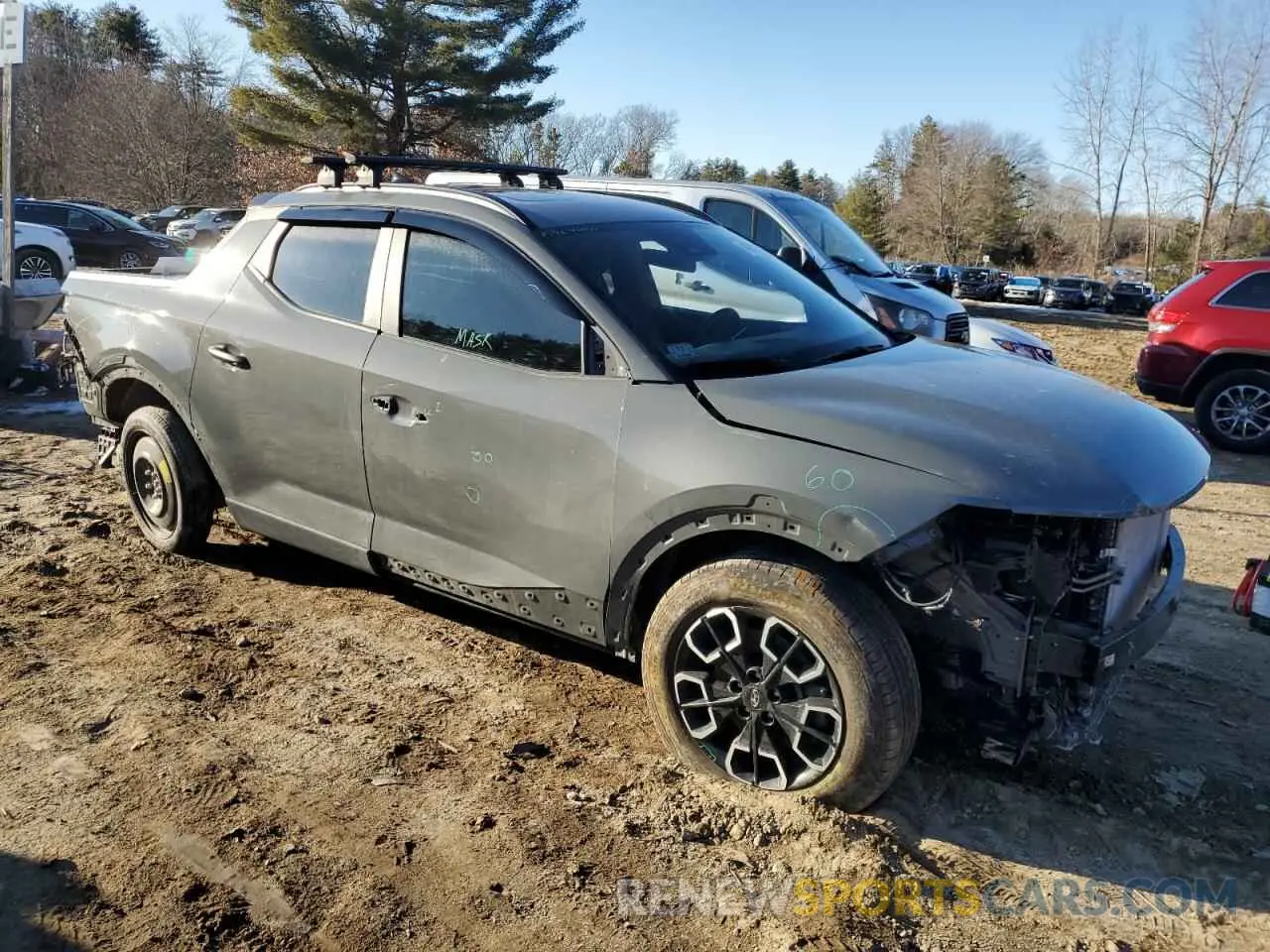4 Photograph of a damaged car 5NTJCDAE9RH092224 HYUNDAI SANTA CRUZ 2024