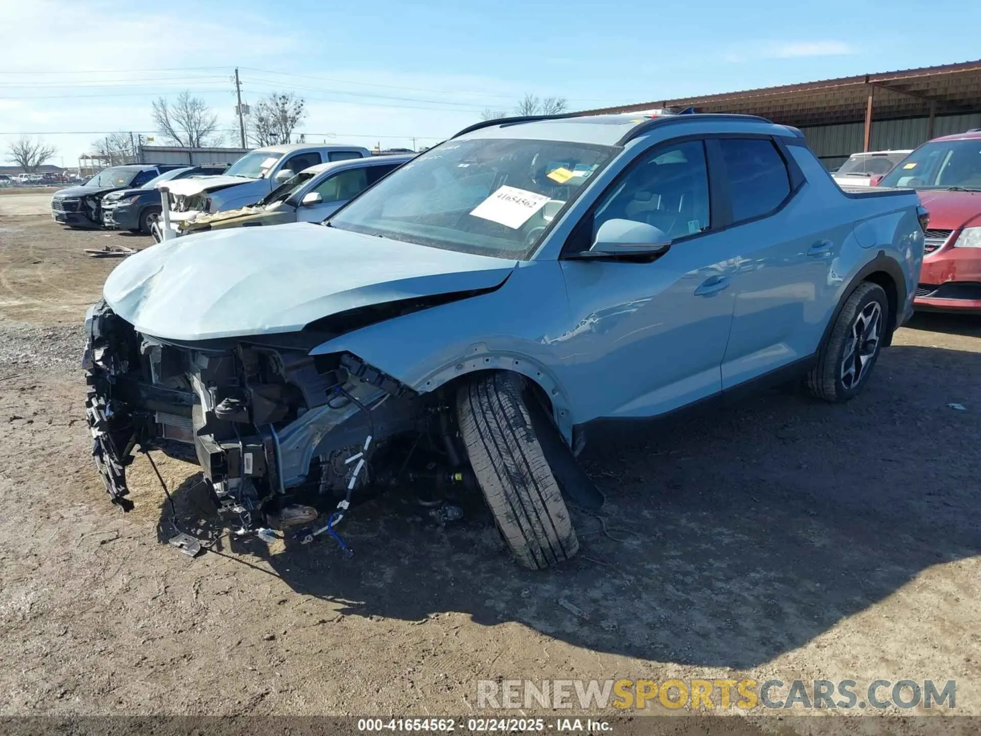 2 Photograph of a damaged car 5NTJEDDF9RH123146 HYUNDAI SANTA CRUZ 2024