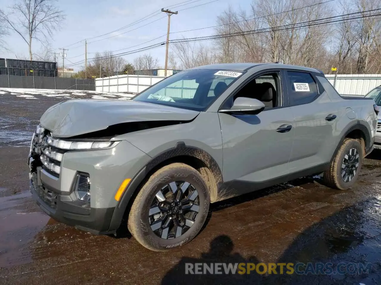 1 Photograph of a damaged car 5NTJADDE1SH136997 HYUNDAI SANTA CRUZ 2025