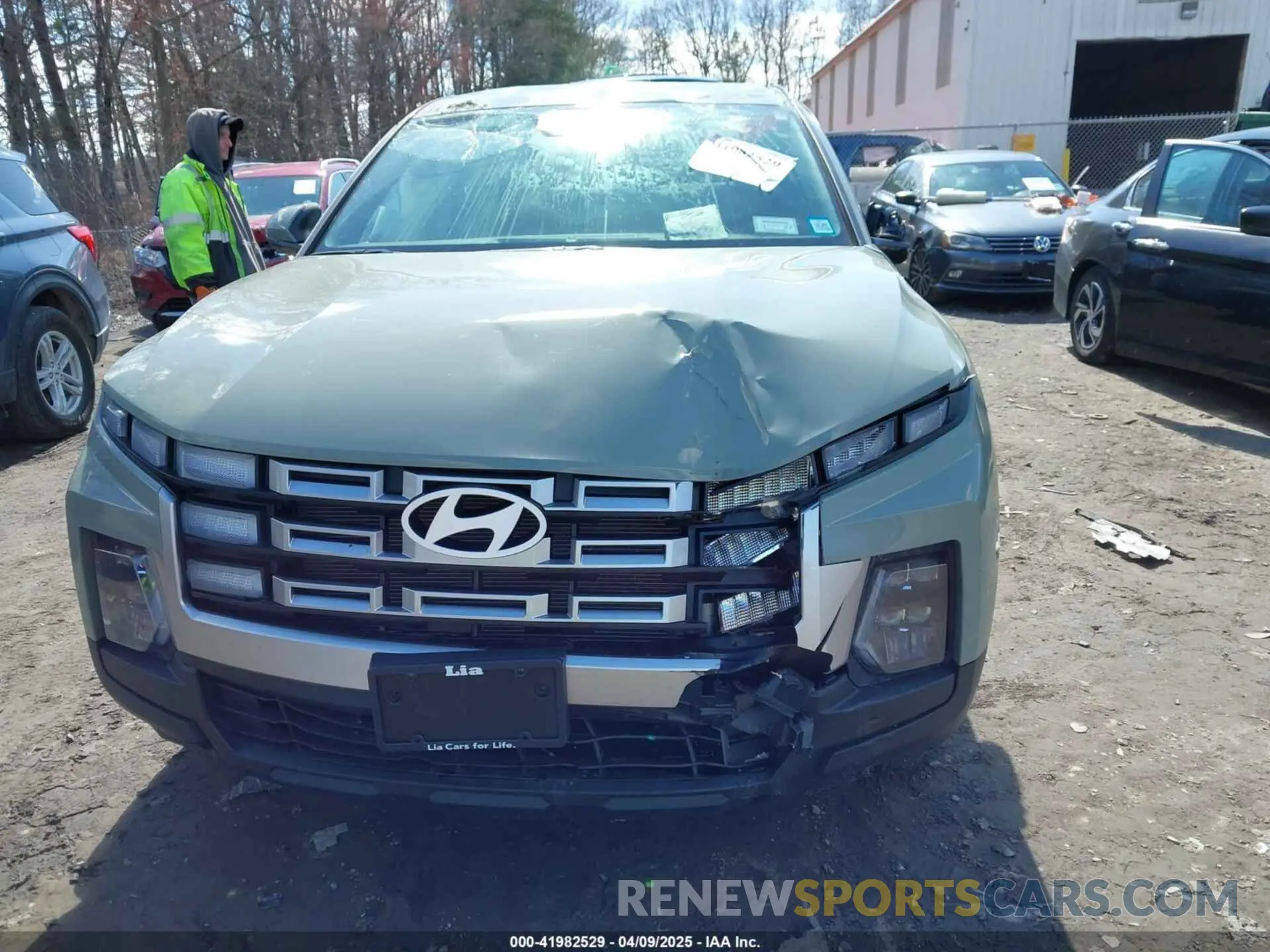 12 Photograph of a damaged car 5NTJADDE4SH134404 HYUNDAI SANTA CRUZ 2025