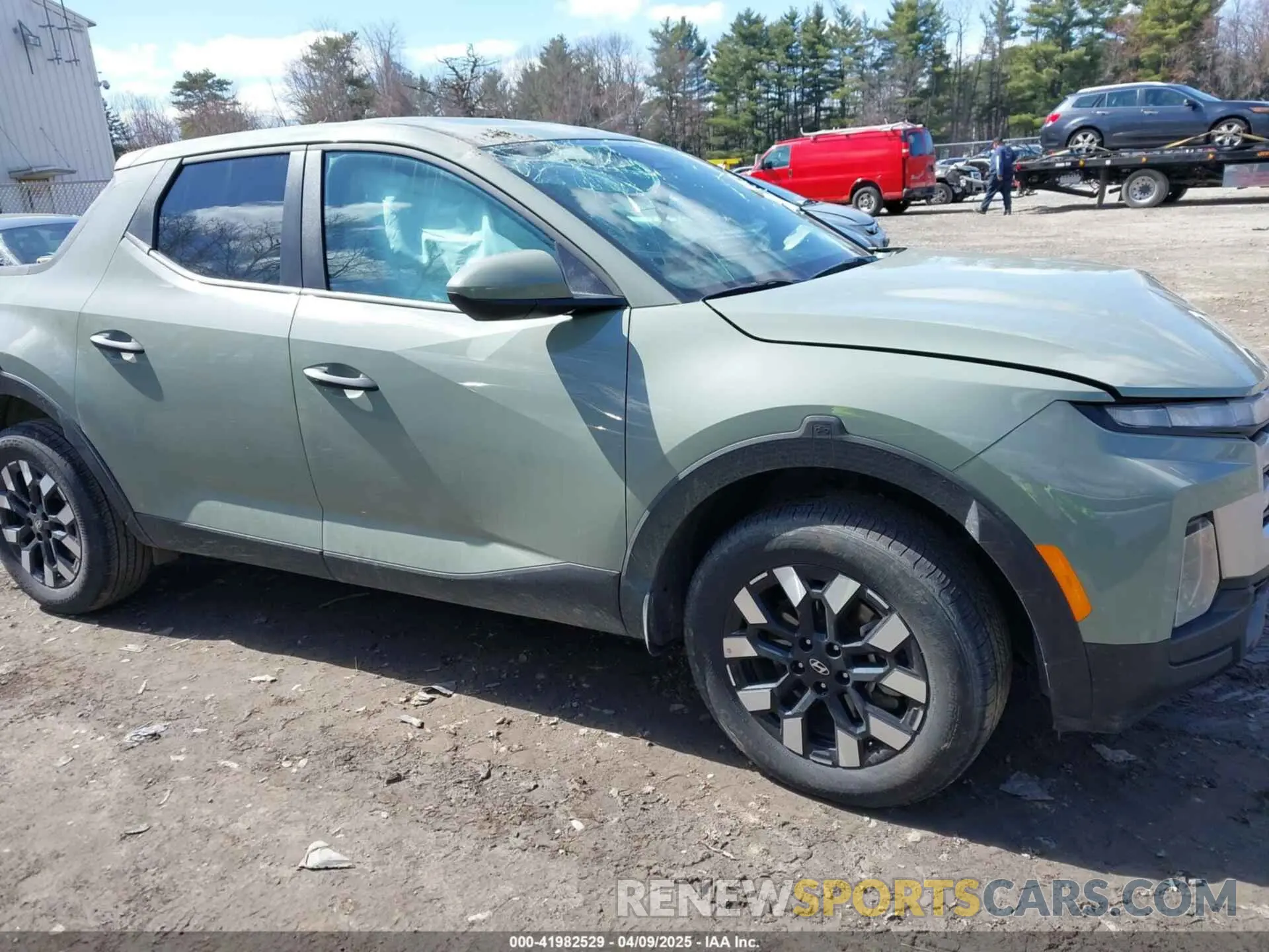 13 Photograph of a damaged car 5NTJADDE4SH134404 HYUNDAI SANTA CRUZ 2025