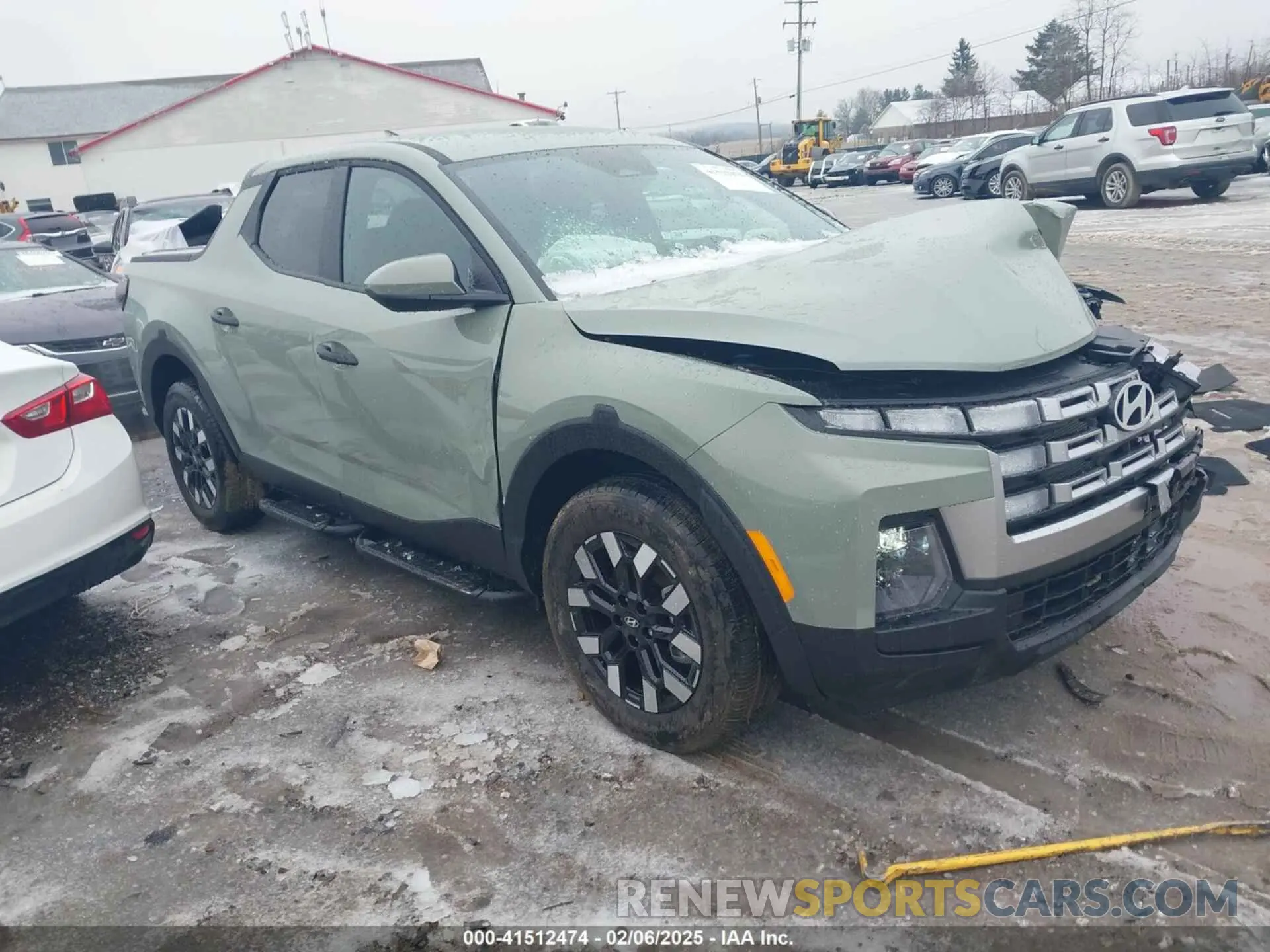 1 Photograph of a damaged car 5NTJADDE7SH132078 HYUNDAI SANTA CRUZ 2025