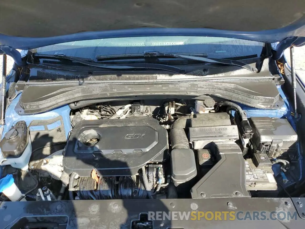 12 Photograph of a damaged car 5NMS23AD0KH106926 HYUNDAI SANTA FE 2019