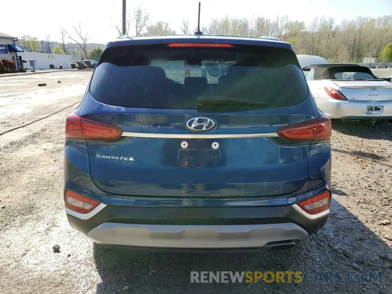 6 Photograph of a damaged car 5NMS23AD0KH106926 HYUNDAI SANTA FE 2019
