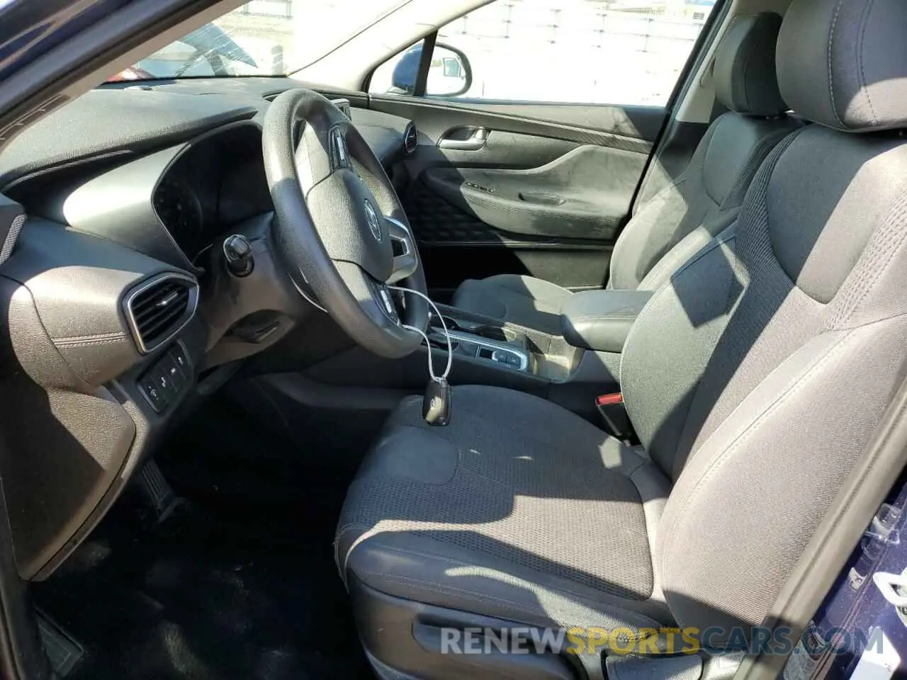 7 Photograph of a damaged car 5NMS23AD0KH106926 HYUNDAI SANTA FE 2019