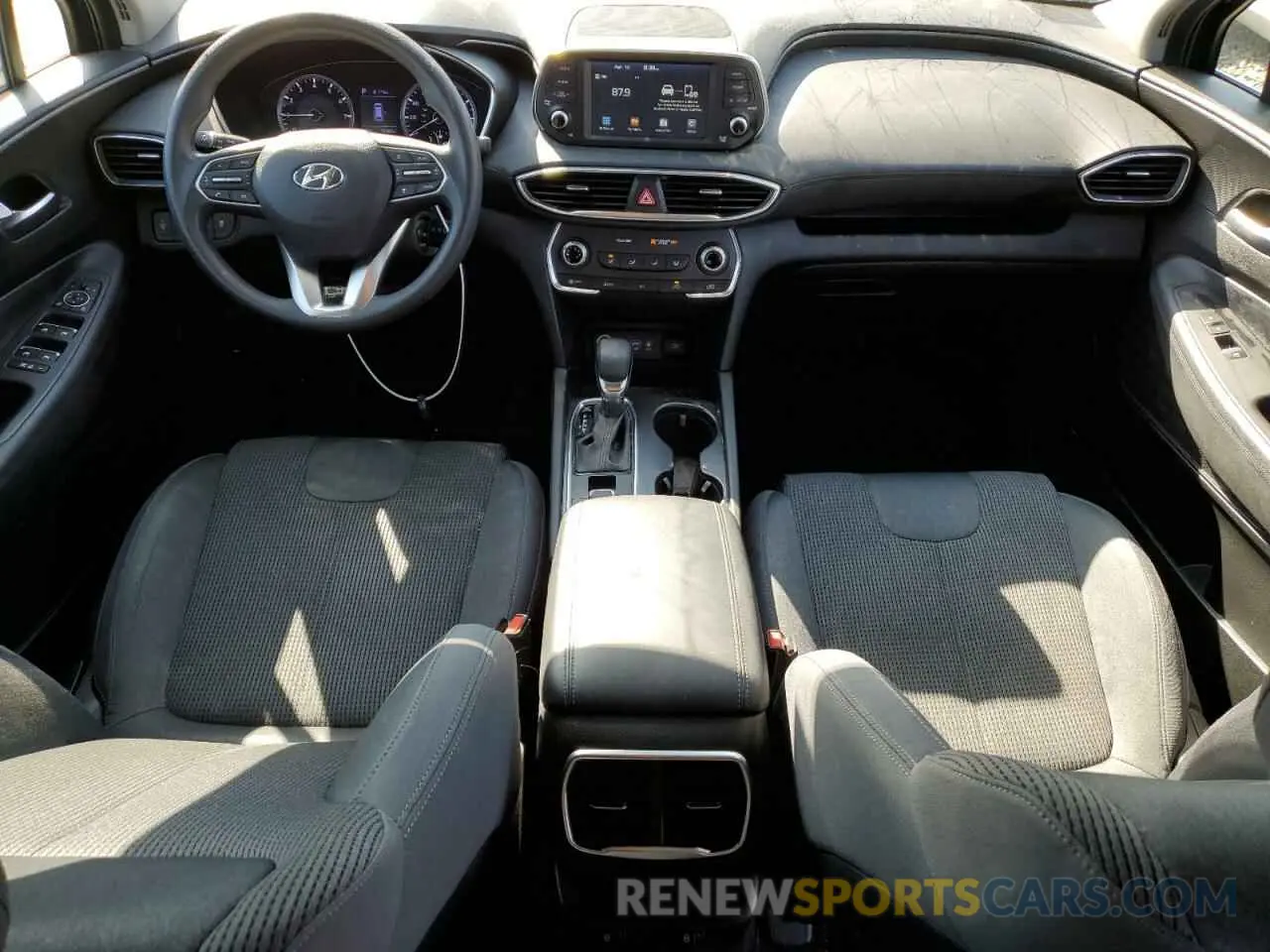 8 Photograph of a damaged car 5NMS23AD0KH106926 HYUNDAI SANTA FE 2019