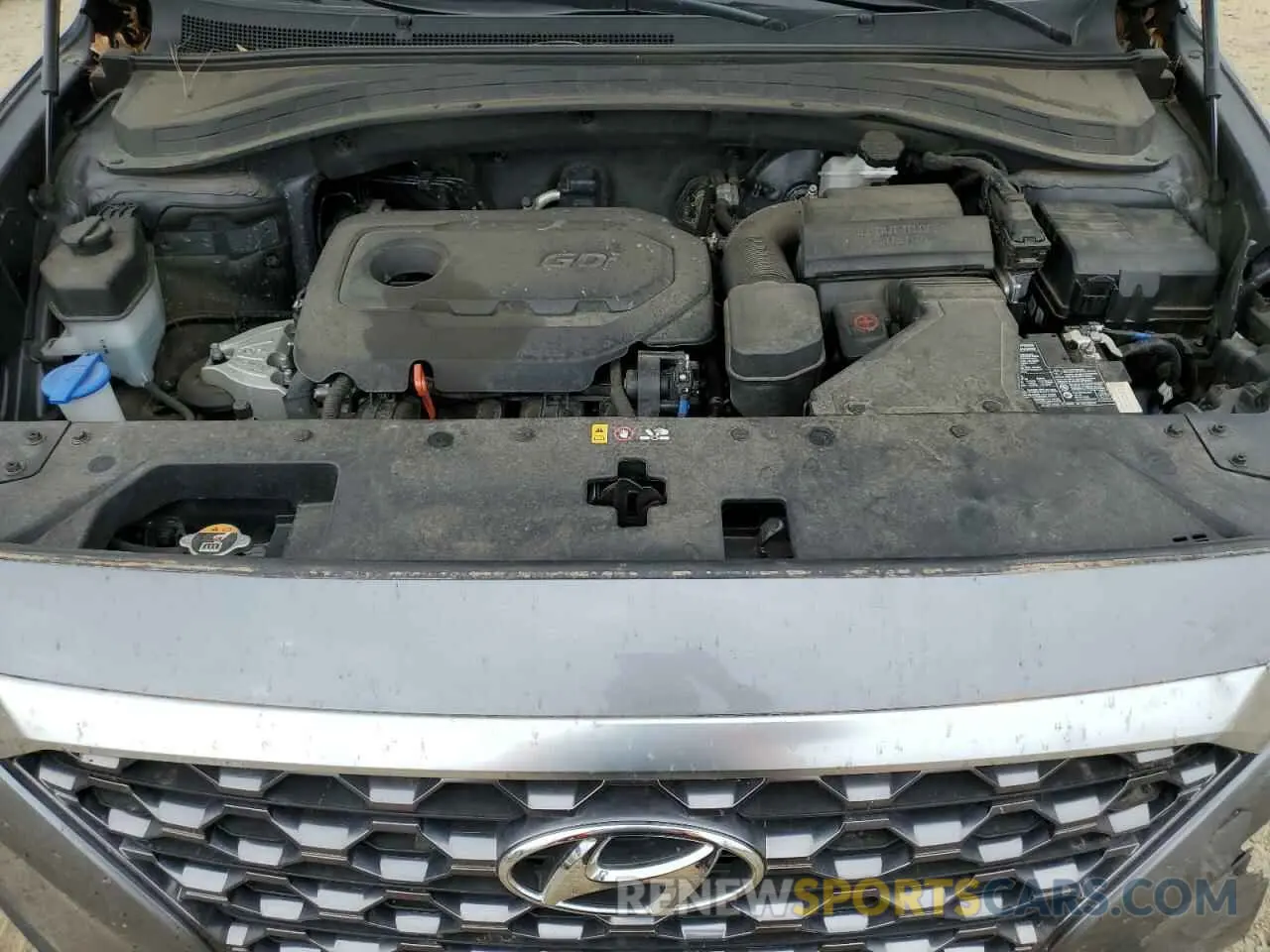 11 Photograph of a damaged car 5NMS23AD0KH112841 HYUNDAI SANTA FE 2019