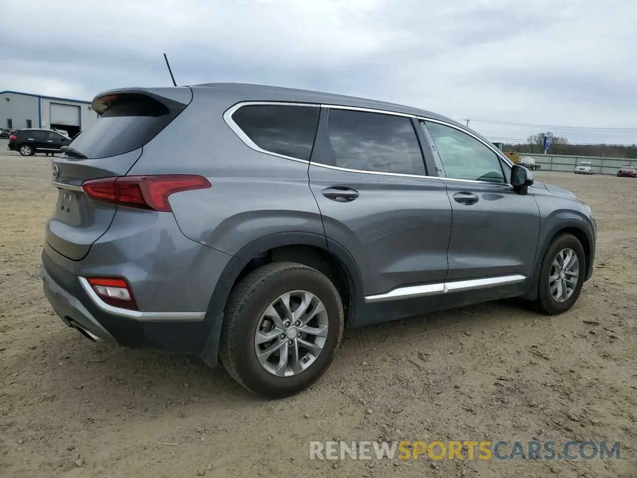 3 Photograph of a damaged car 5NMS23AD0KH112841 HYUNDAI SANTA FE 2019