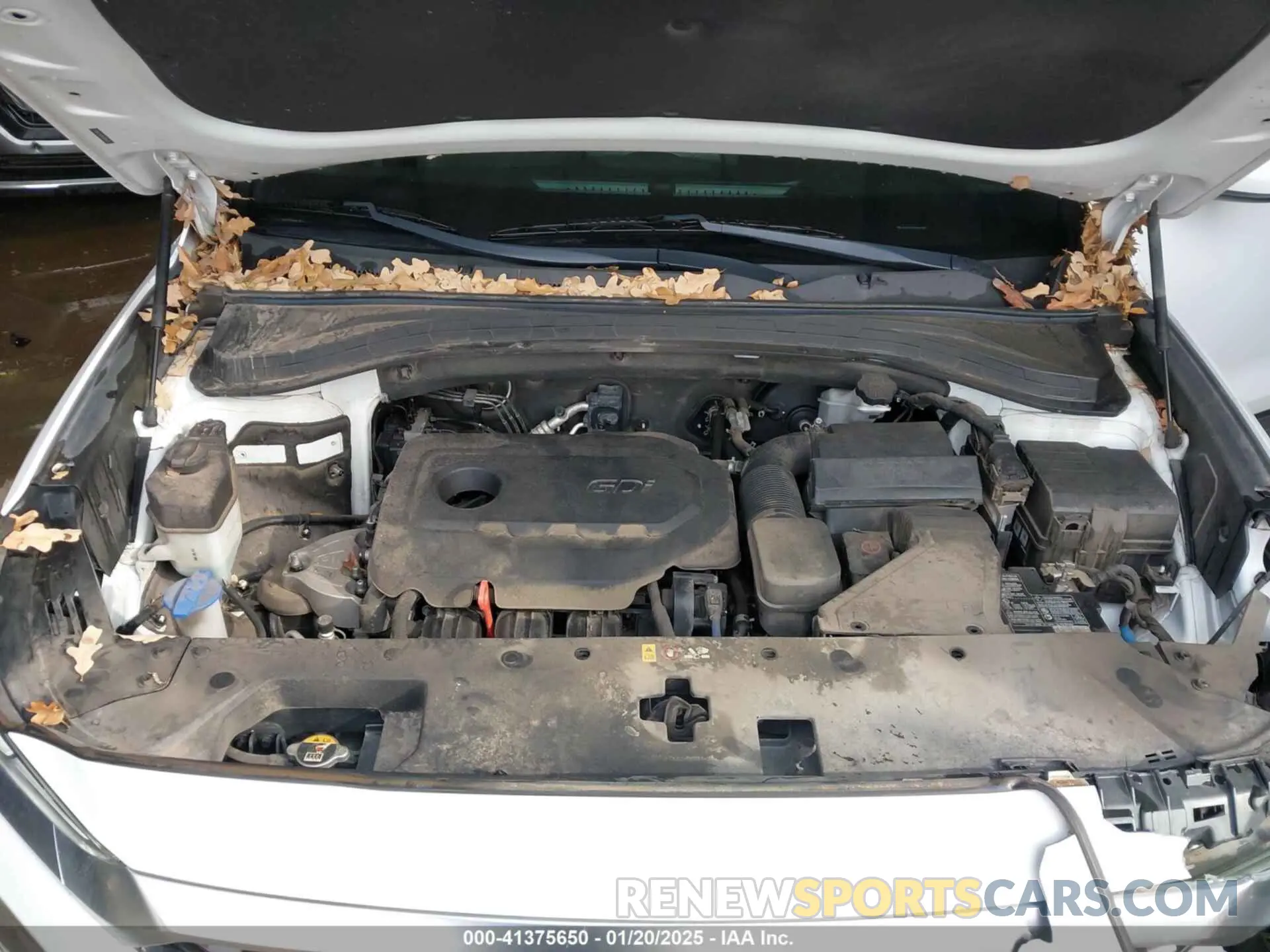 10 Photograph of a damaged car 5NMS23AD1KH063472 HYUNDAI SANTA FE 2019