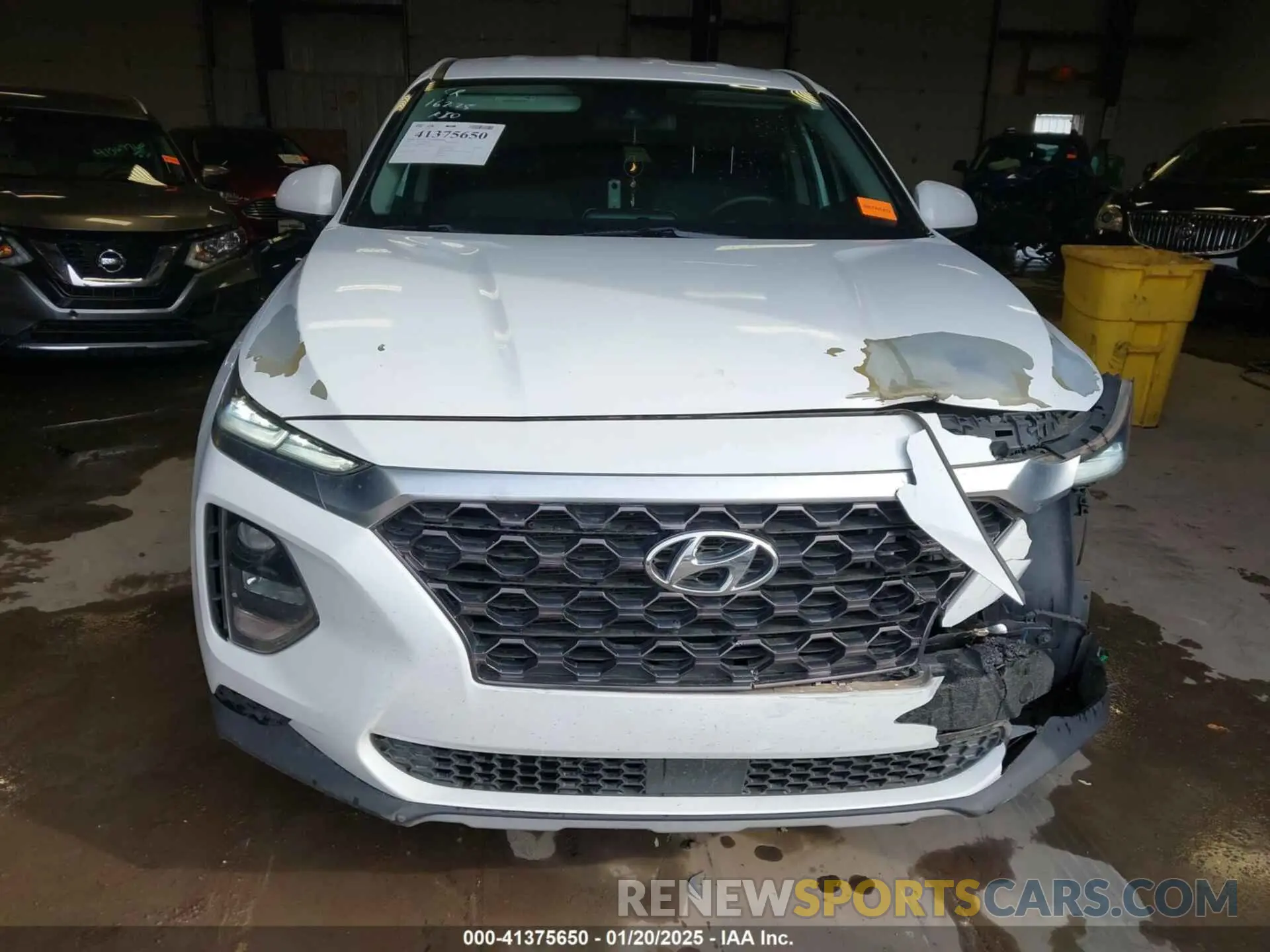 13 Photograph of a damaged car 5NMS23AD1KH063472 HYUNDAI SANTA FE 2019