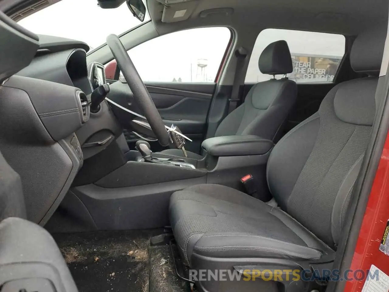 7 Photograph of a damaged car 5NMS23AD1KH079364 HYUNDAI SANTA FE 2019