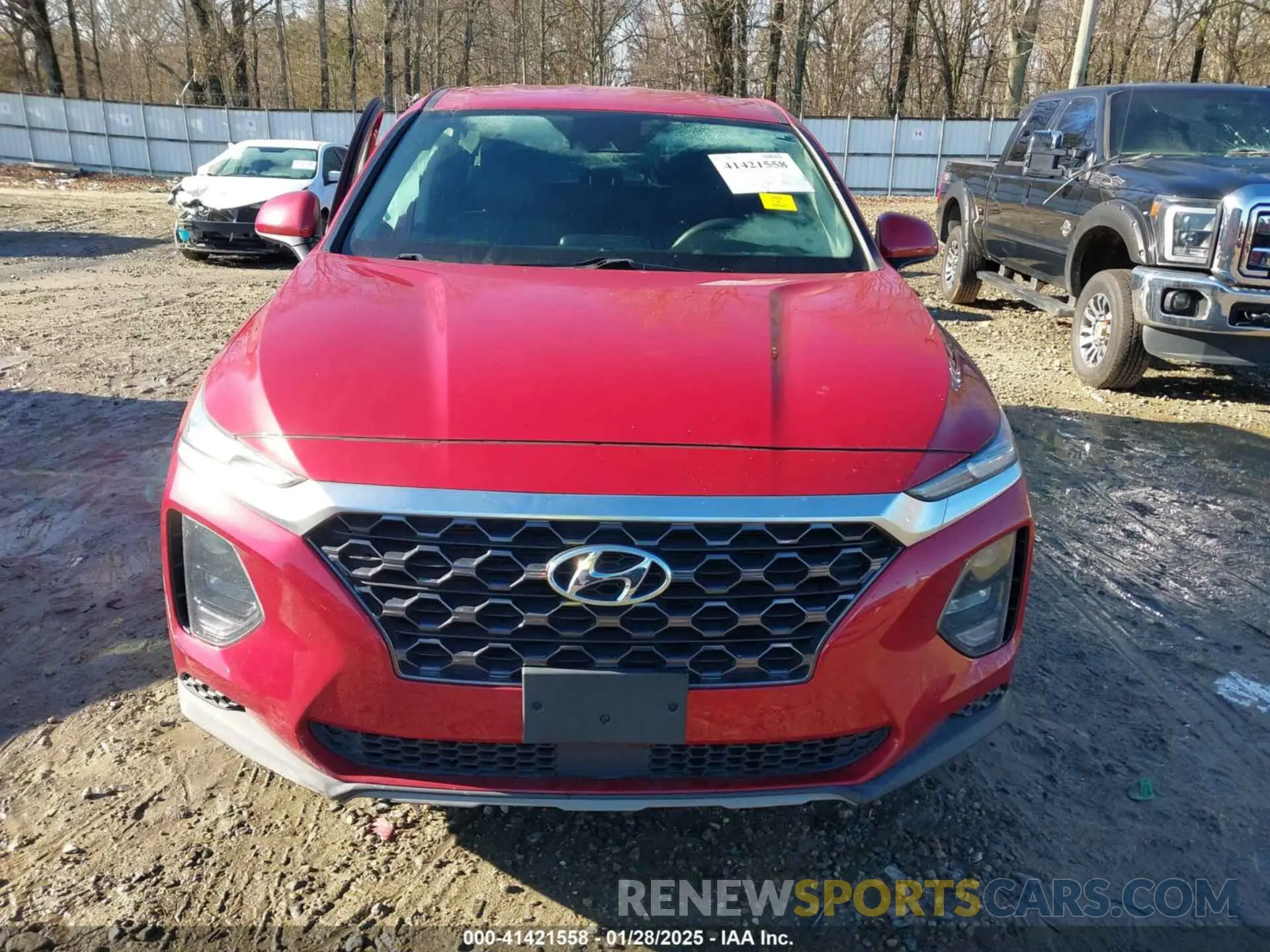 12 Photograph of a damaged car 5NMS23AD1KH102173 HYUNDAI SANTA FE 2019