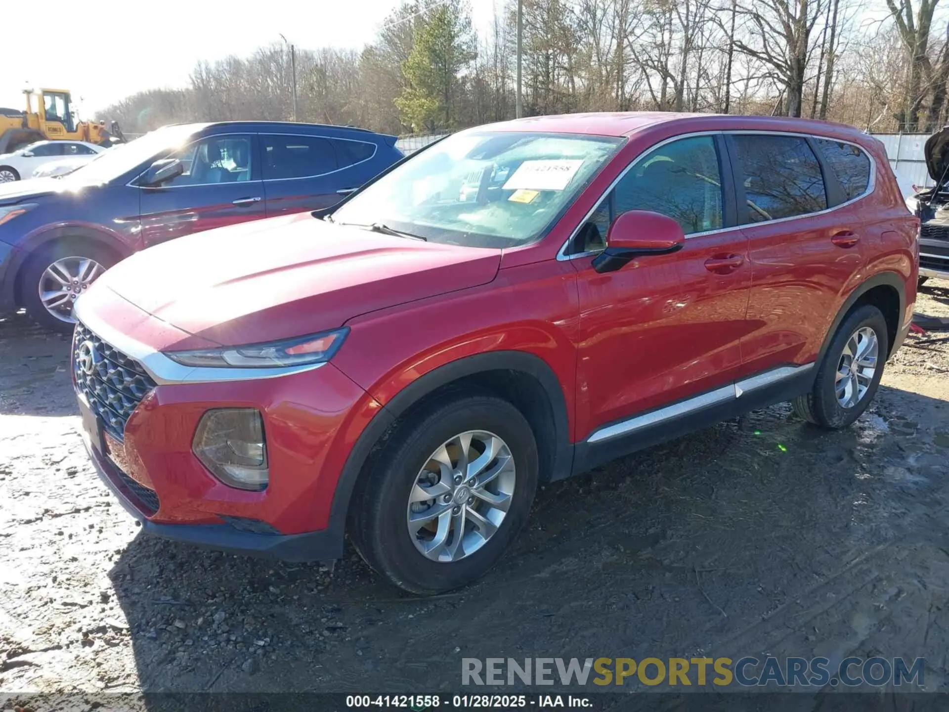 2 Photograph of a damaged car 5NMS23AD1KH102173 HYUNDAI SANTA FE 2019