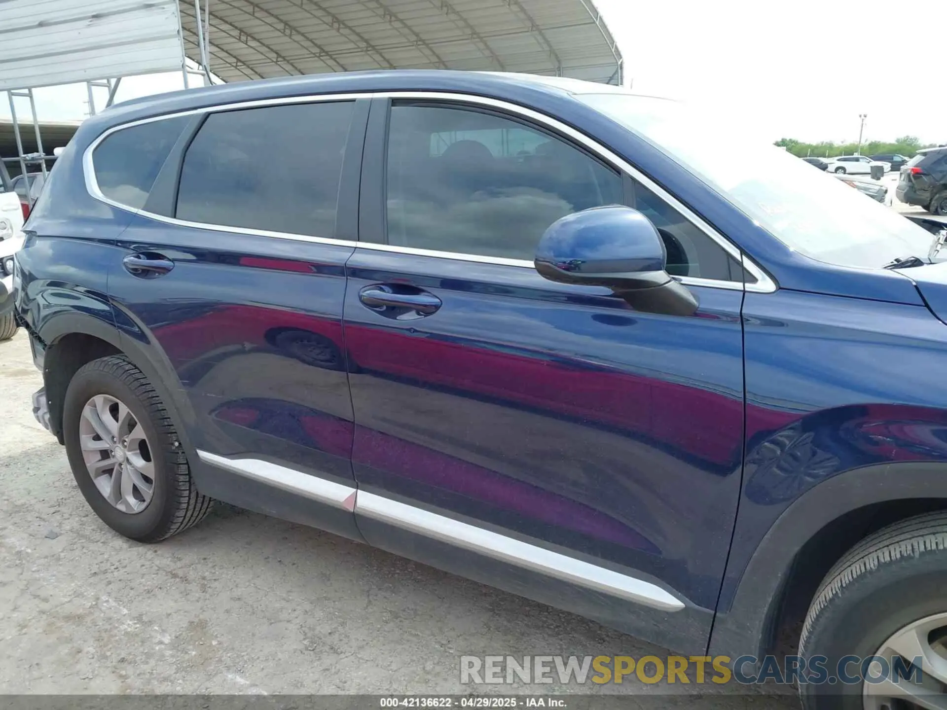 13 Фотография поврежденного автомобиля 5NMS23AD2KH070480 HYUNDAI SANTA FE 2019