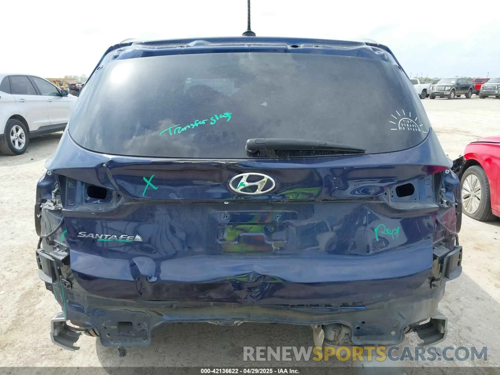 16 Фотография поврежденного автомобиля 5NMS23AD2KH070480 HYUNDAI SANTA FE 2019