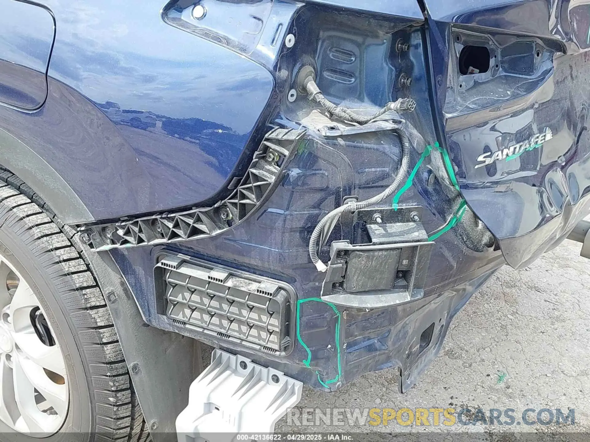 6 Фотография поврежденного автомобиля 5NMS23AD2KH070480 HYUNDAI SANTA FE 2019