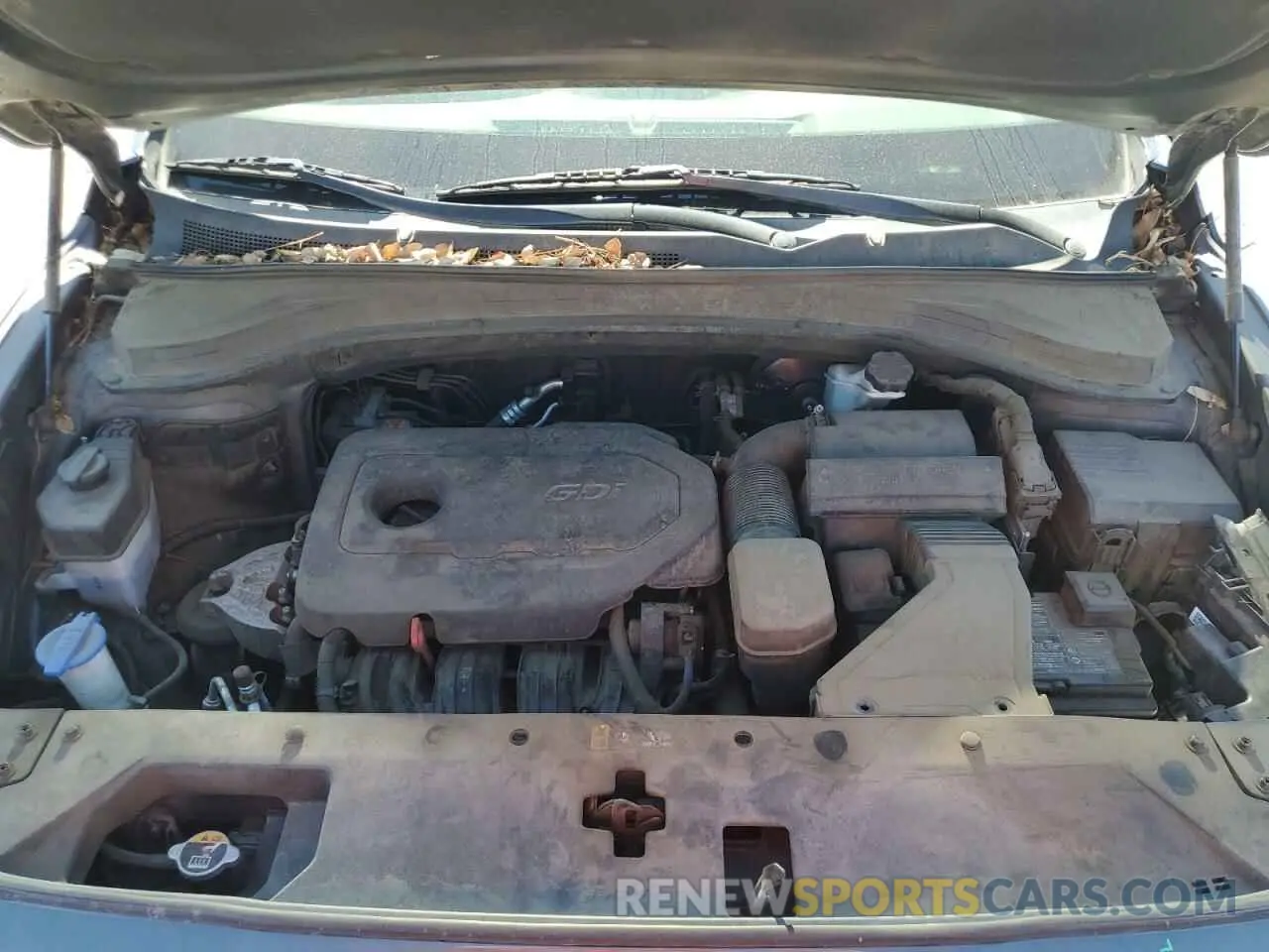 12 Photograph of a damaged car 5NMS23AD2KH082905 HYUNDAI SANTA FE 2019