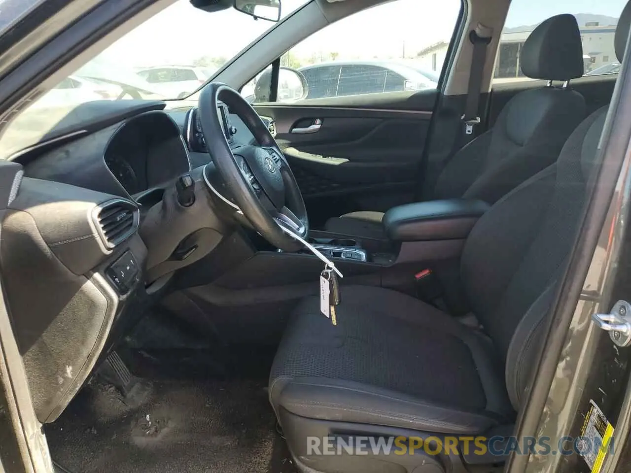 7 Photograph of a damaged car 5NMS23AD2KH082905 HYUNDAI SANTA FE 2019
