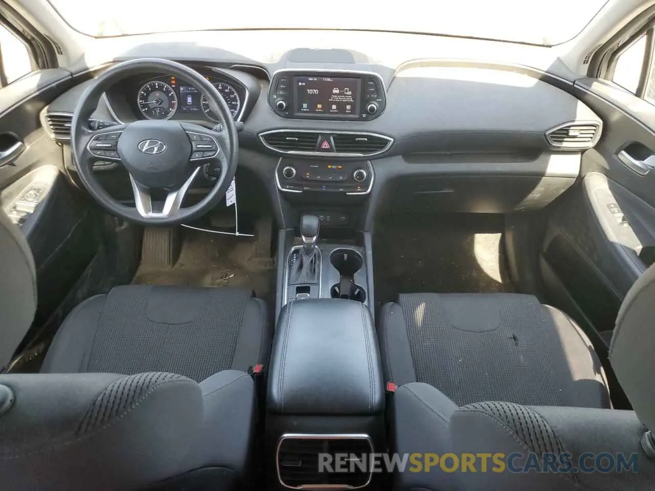 8 Photograph of a damaged car 5NMS23AD2KH082905 HYUNDAI SANTA FE 2019