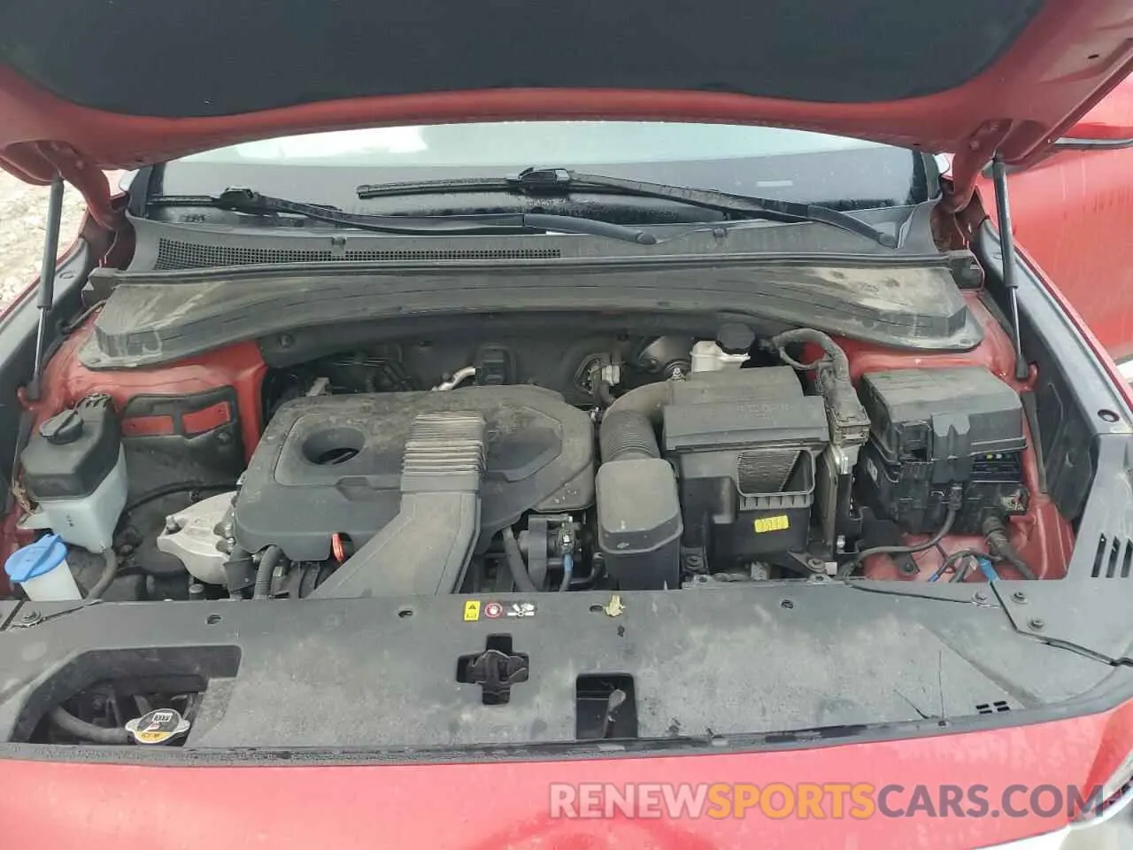 12 Photograph of a damaged car 5NMS23AD2KH108256 HYUNDAI SANTA FE 2019