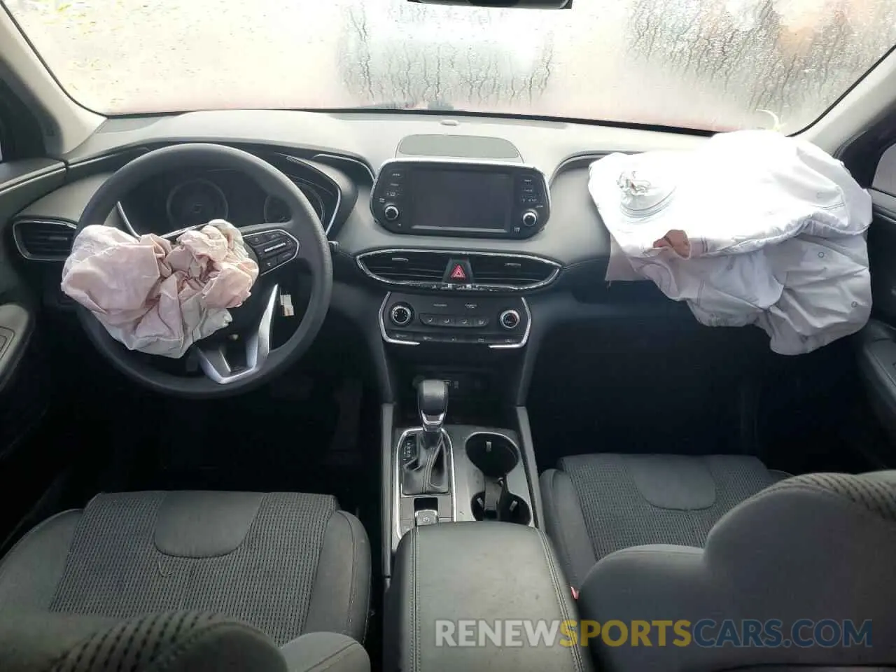 8 Photograph of a damaged car 5NMS23AD2KH108256 HYUNDAI SANTA FE 2019