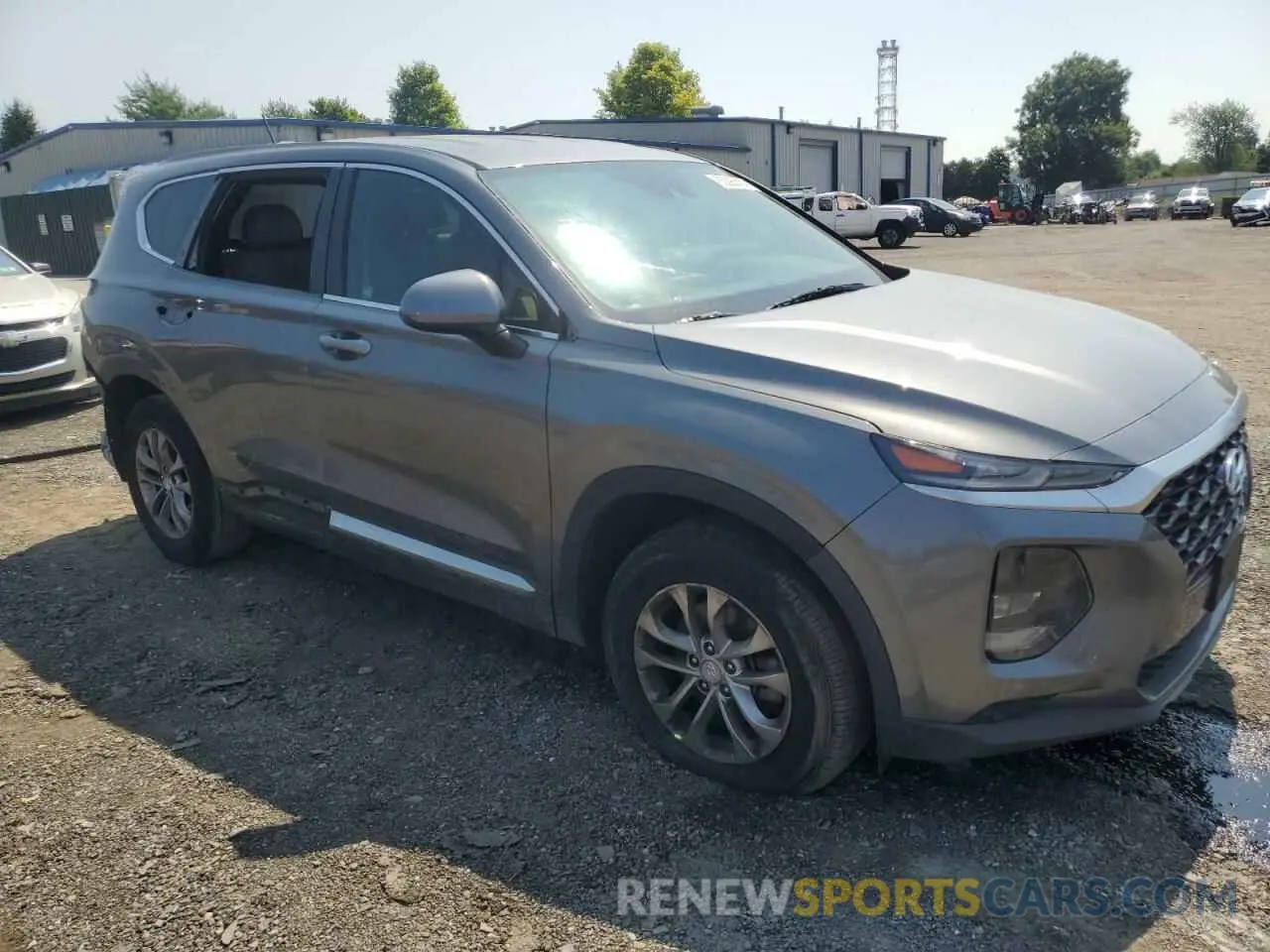 4 Photograph of a damaged car 5NMS23AD4KH033124 HYUNDAI SANTA FE 2019