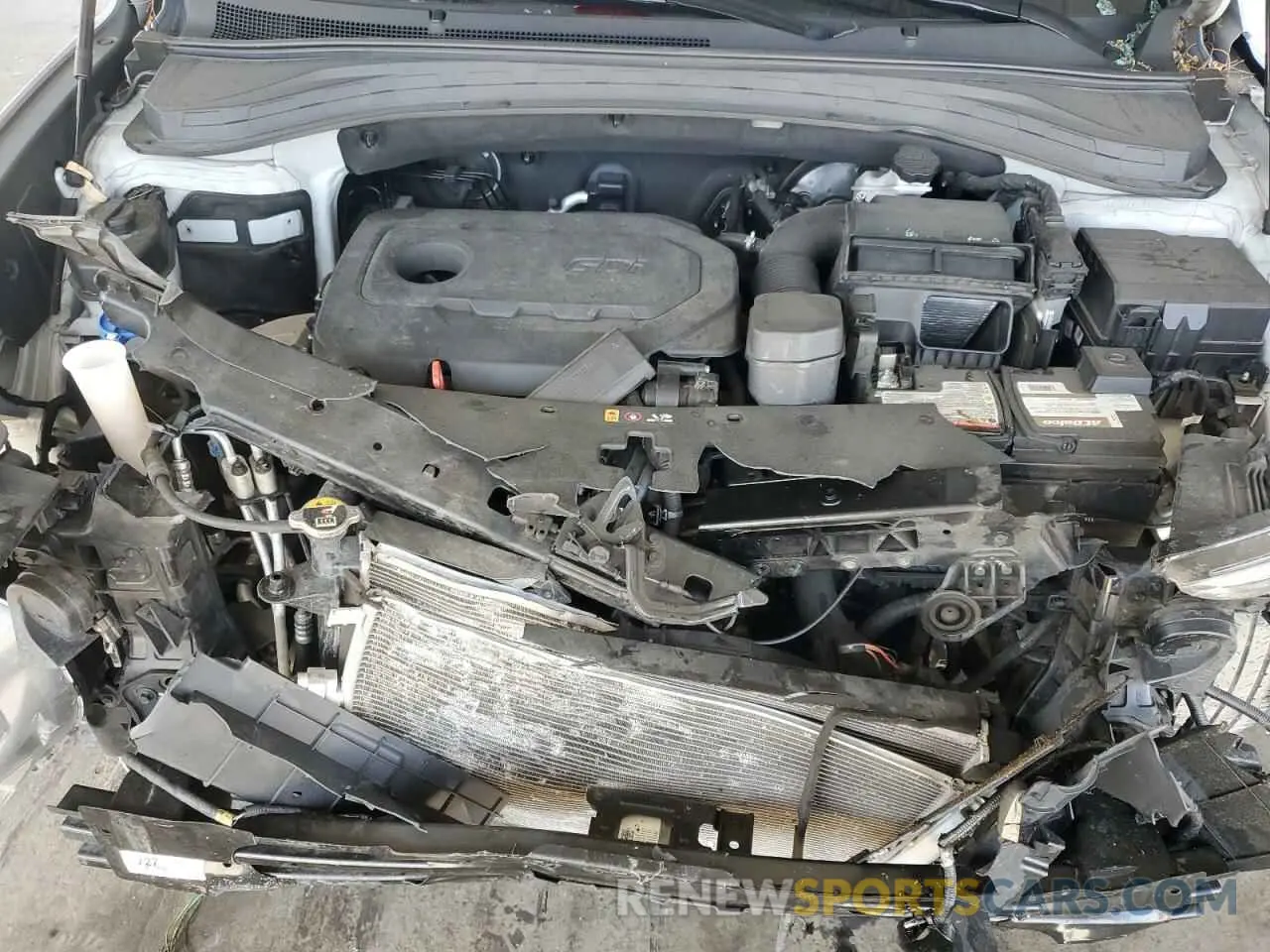11 Photograph of a damaged car 5NMS23AD4KH043877 HYUNDAI SANTA FE 2019