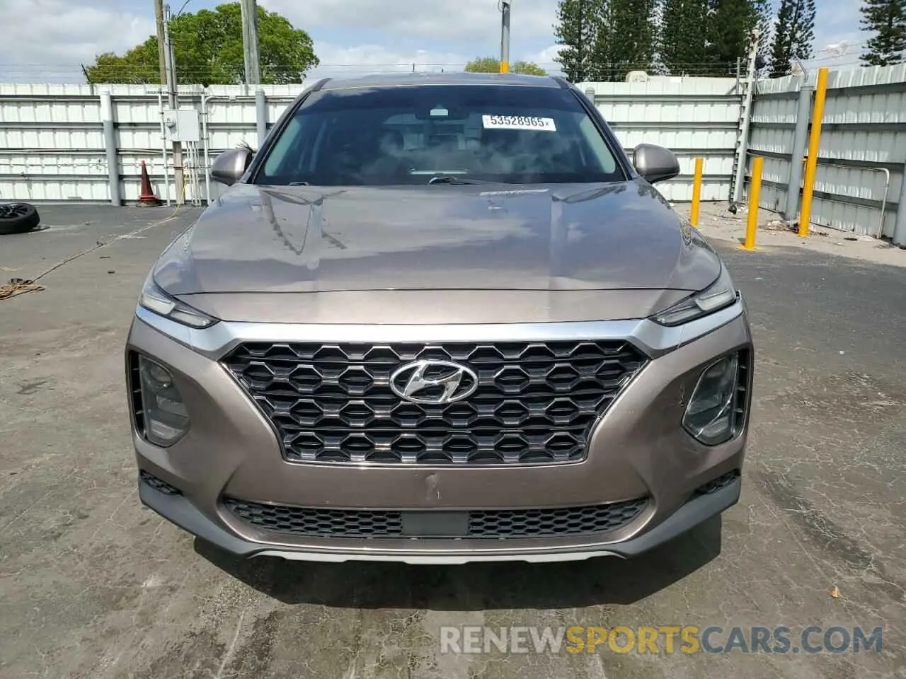 5 Фотография поврежденного автомобиля 5NMS23AD4KH076815 HYUNDAI SANTA FE 2019
