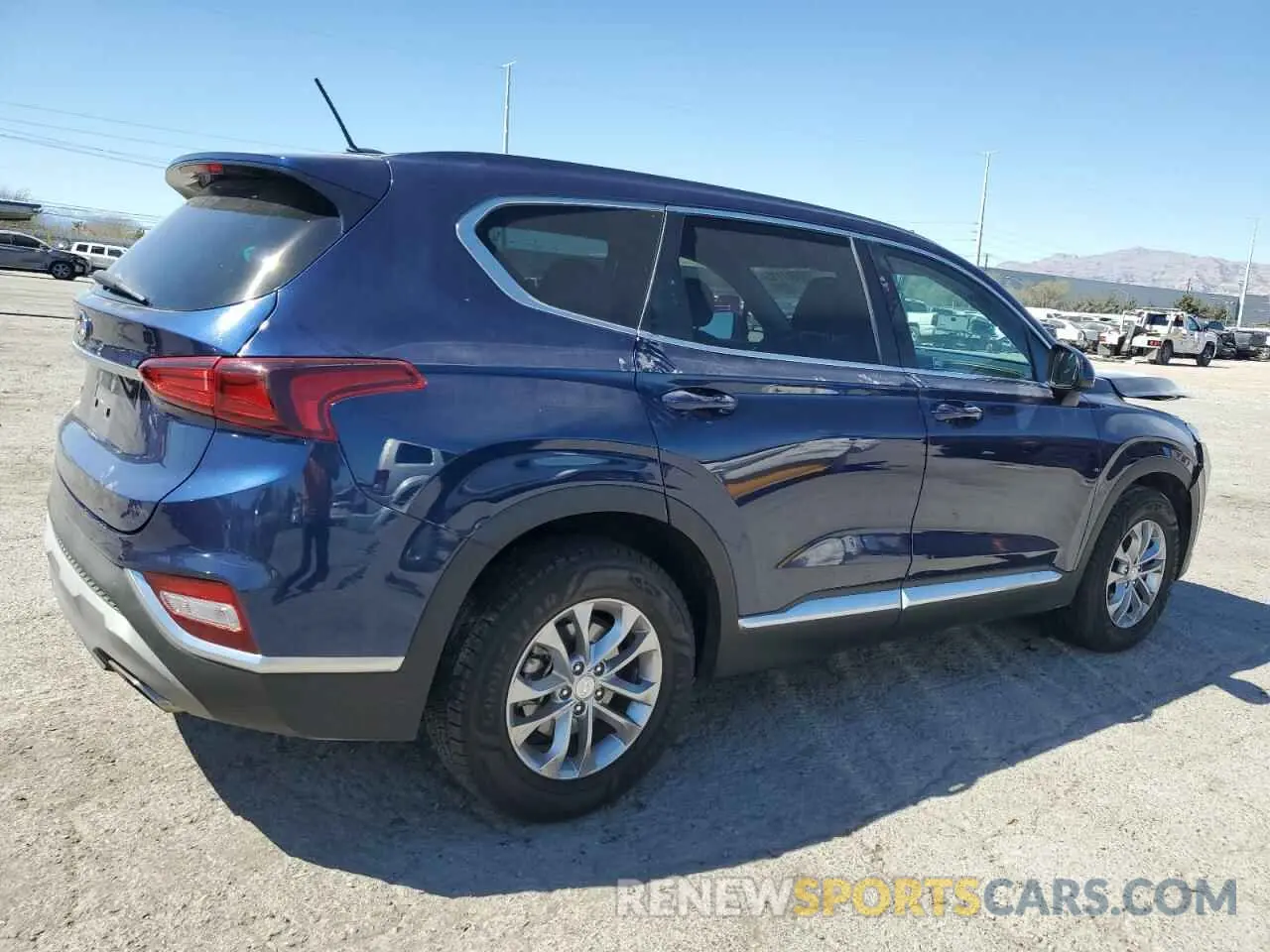 3 Photograph of a damaged car 5NMS23AD4KH080248 HYUNDAI SANTA FE 2019