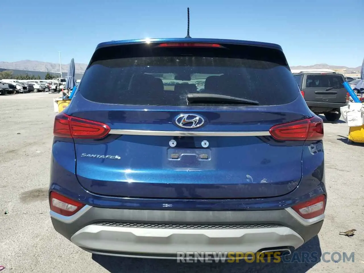 6 Photograph of a damaged car 5NMS23AD4KH080248 HYUNDAI SANTA FE 2019
