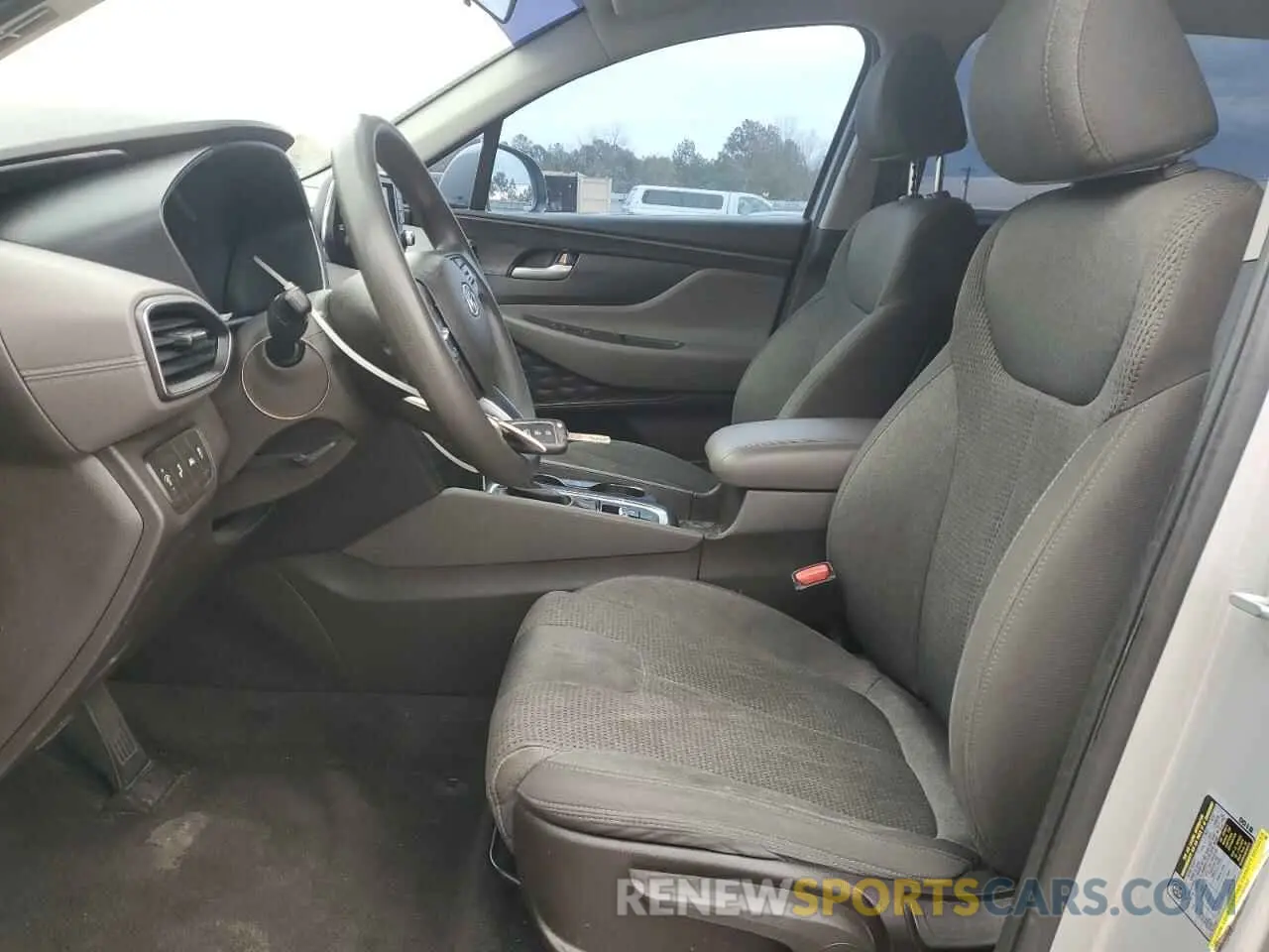 7 Photograph of a damaged car 5NMS23AD4KH088320 HYUNDAI SANTA FE 2019