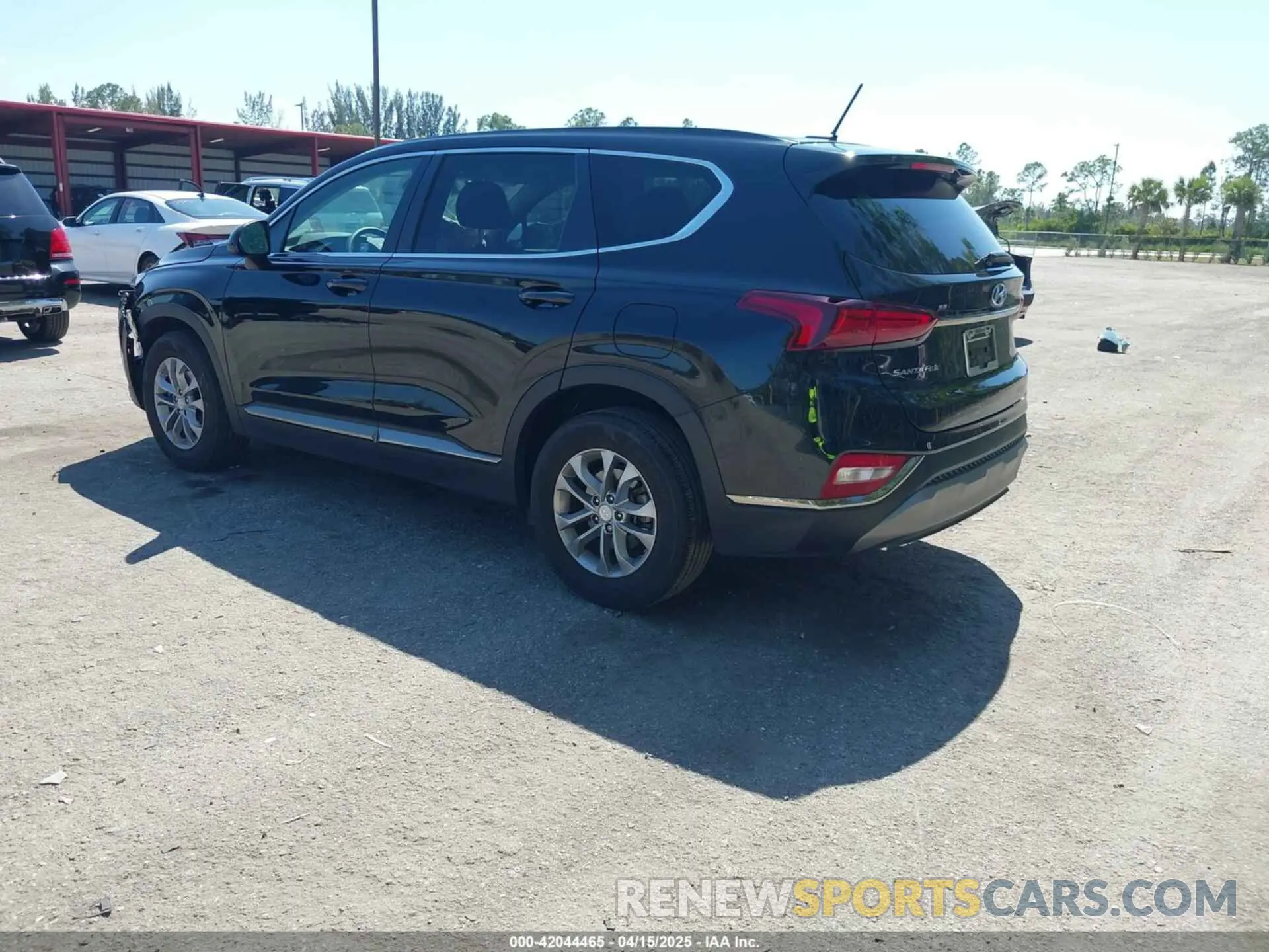 3 Фотография поврежденного автомобиля 5NMS23AD4KH088902 HYUNDAI SANTA FE 2019