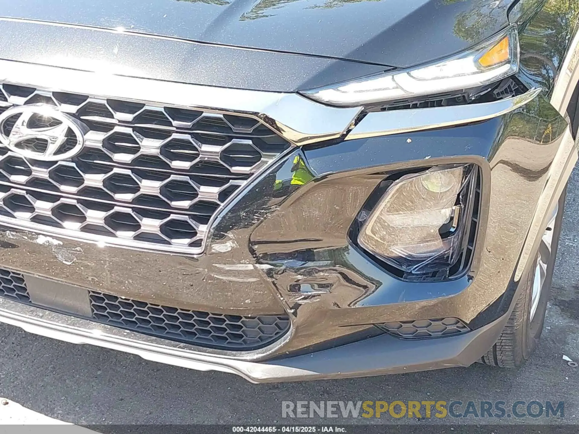 6 Фотография поврежденного автомобиля 5NMS23AD4KH088902 HYUNDAI SANTA FE 2019