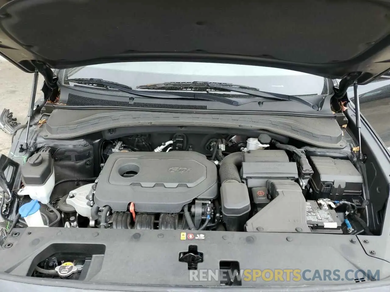 11 Photograph of a damaged car 5NMS23AD4KH103317 HYUNDAI SANTA FE 2019